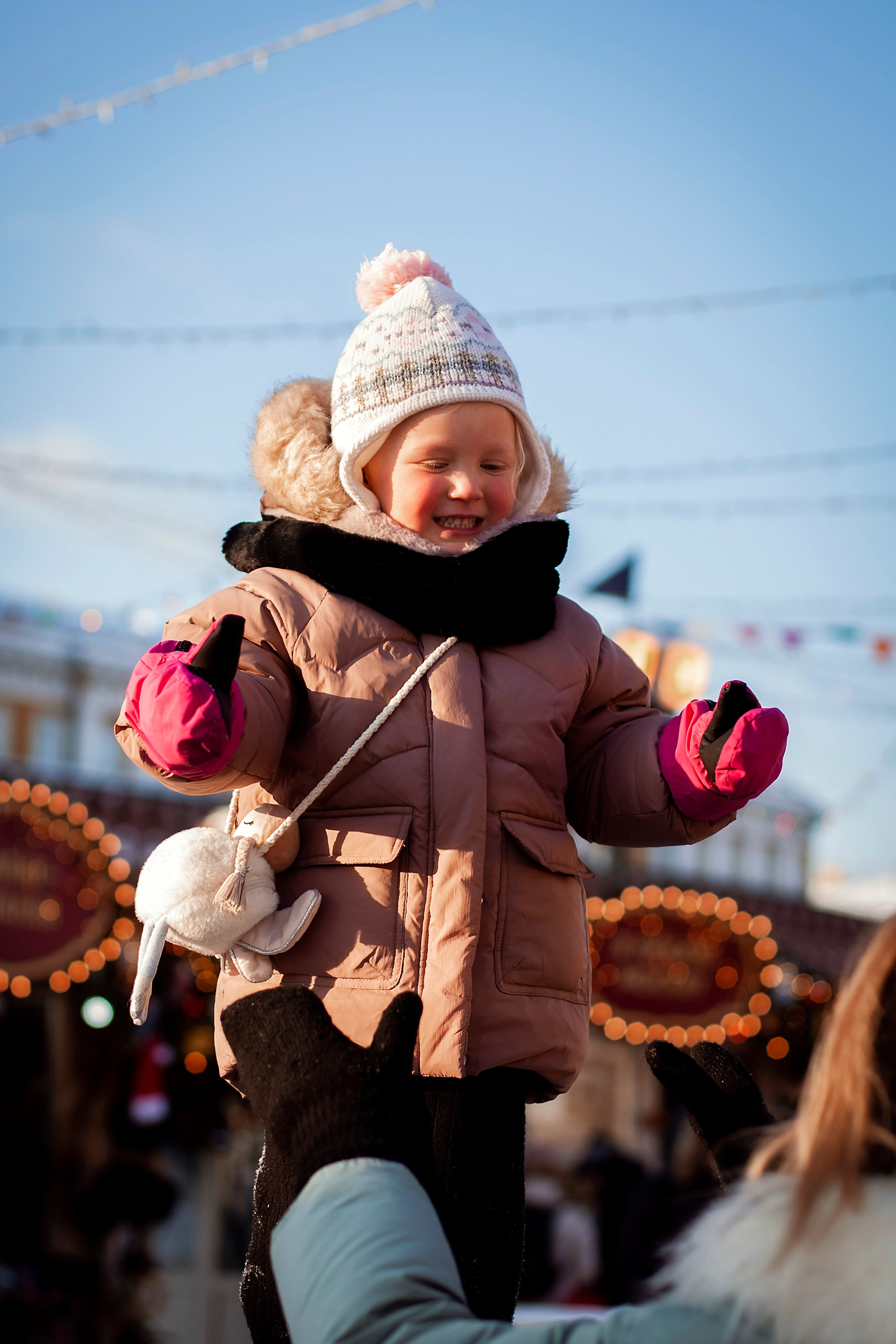 Настя и Василиса. Новогодняя прогулка. Профессиональный фотограф, Москва |Видное Елена Елизарова