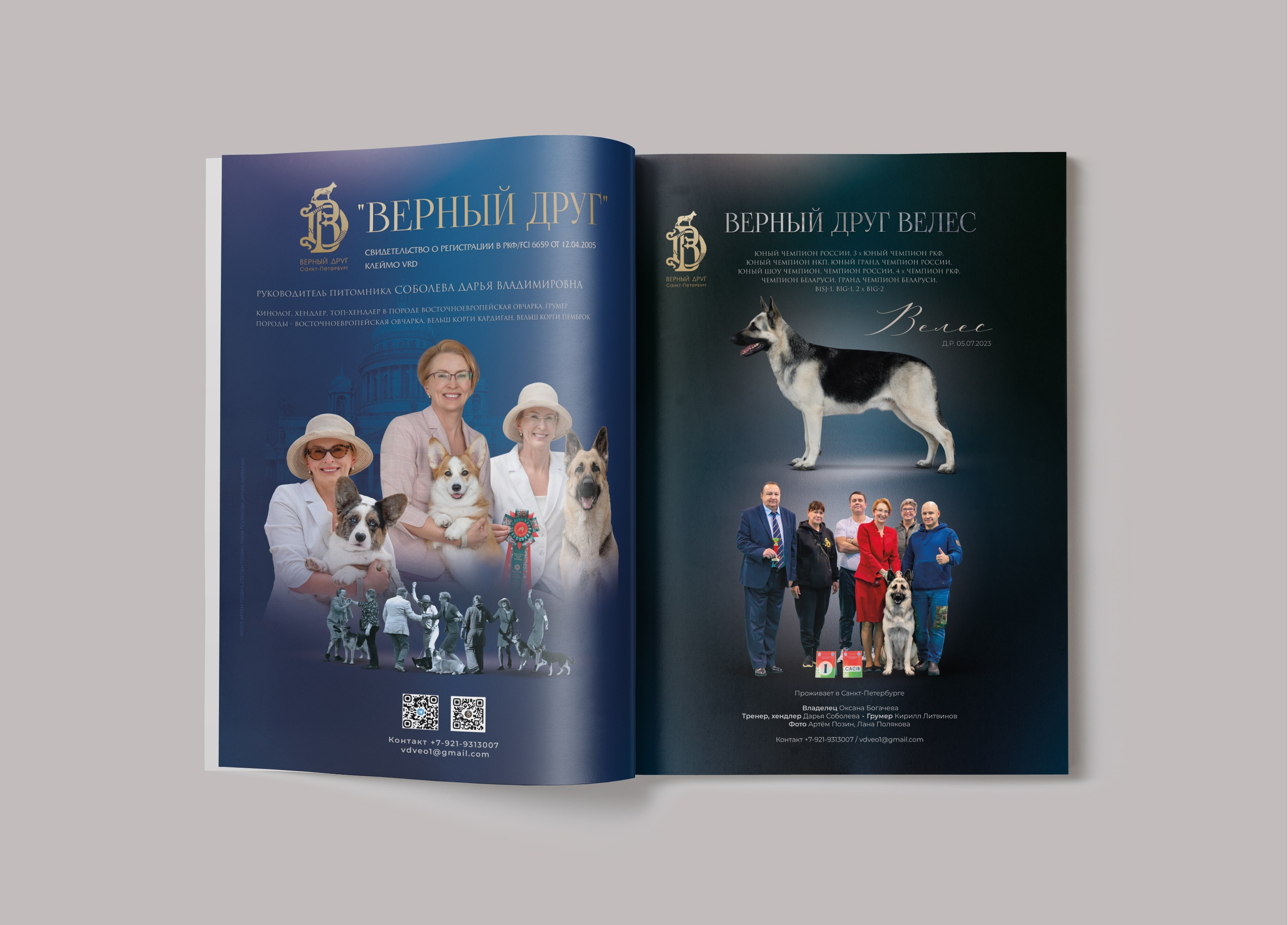 Блок презентаций в журнал HOTdog для Соболевой Дарьи