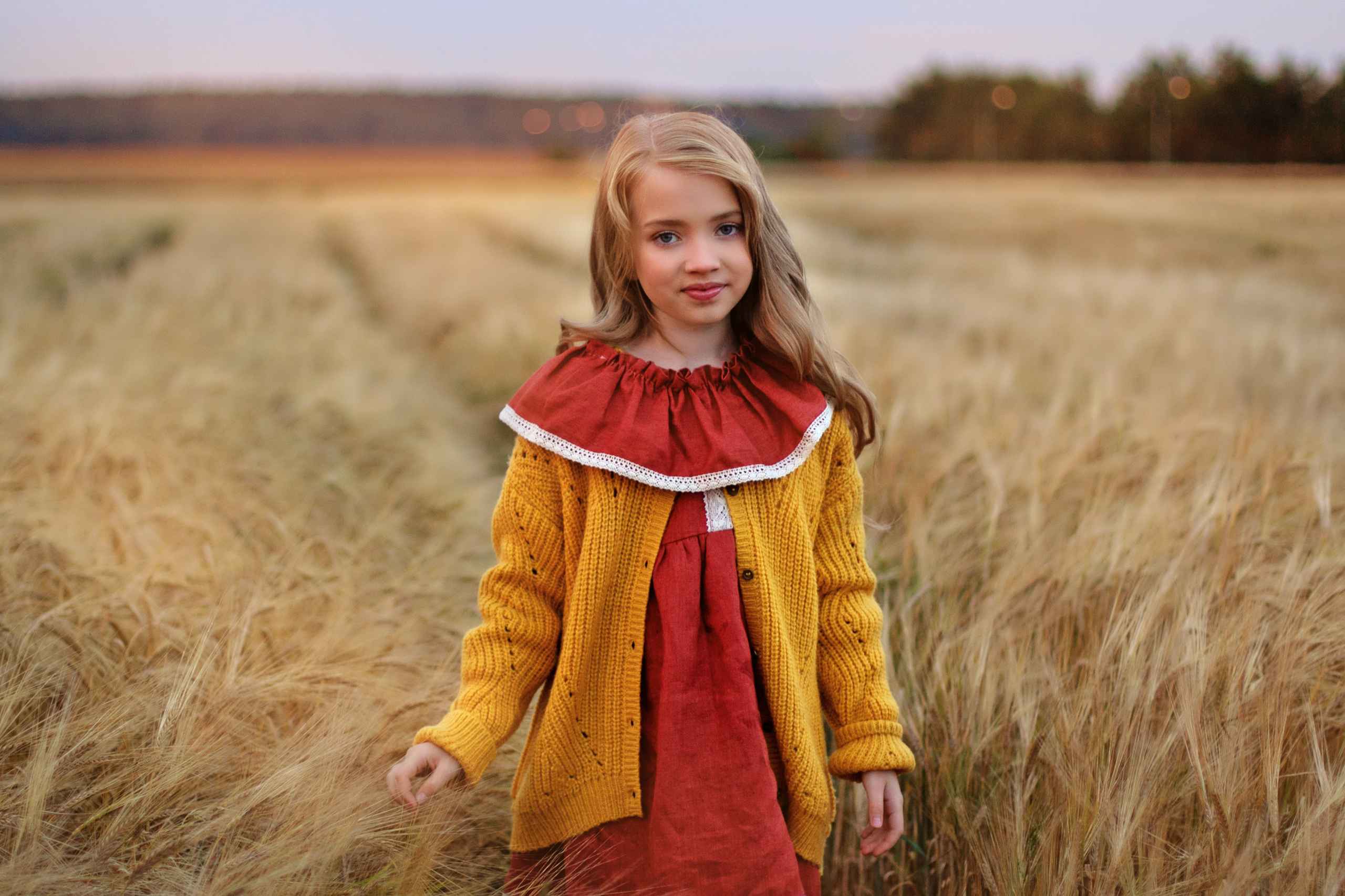 Фотосессия в пшеничном поле. Детский и семейный фотограф в Москве Левандовская Анастасия