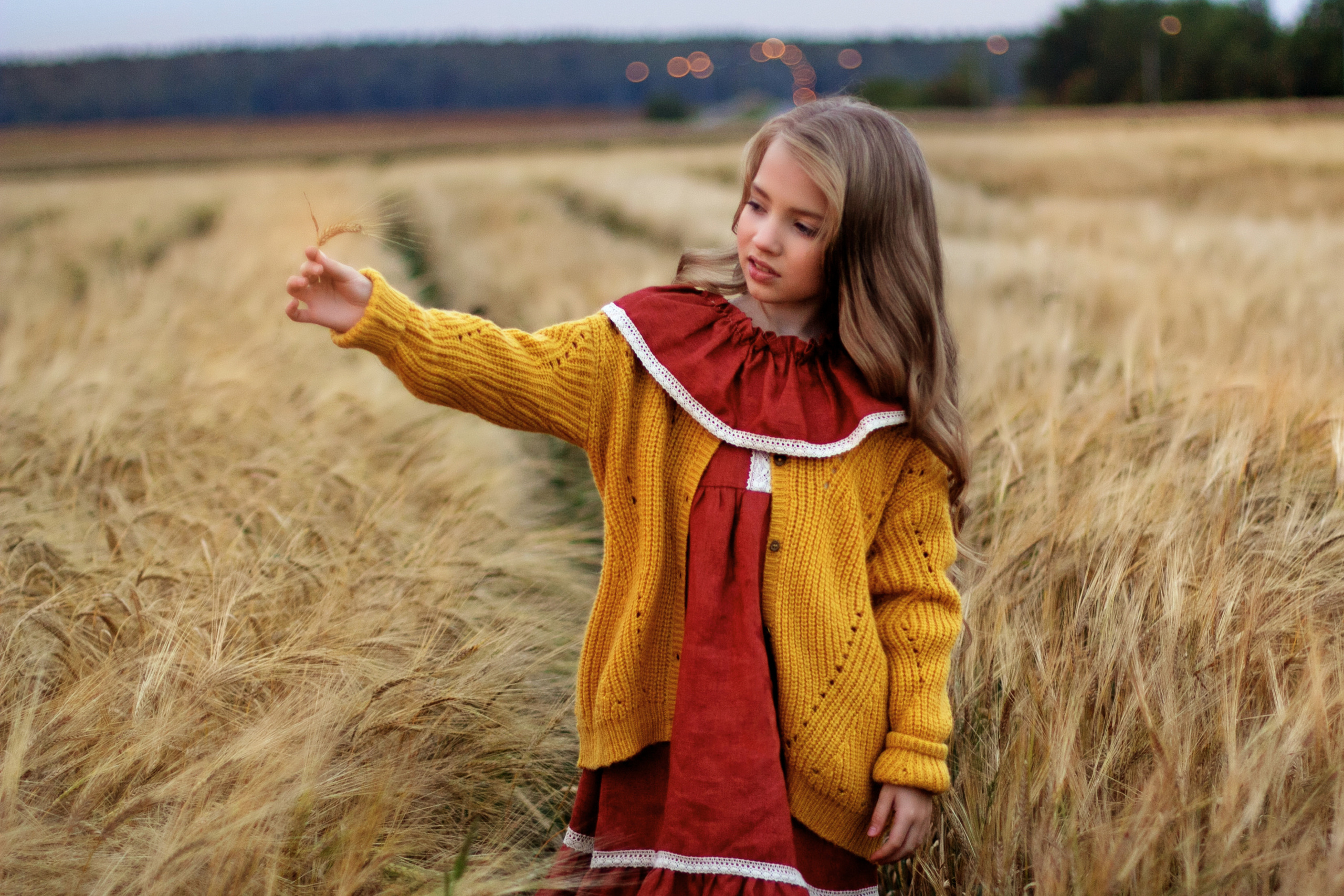 Фотосессия в пшеничном поле. Детский и семейный фотограф в Москве Левандовская Анастасия