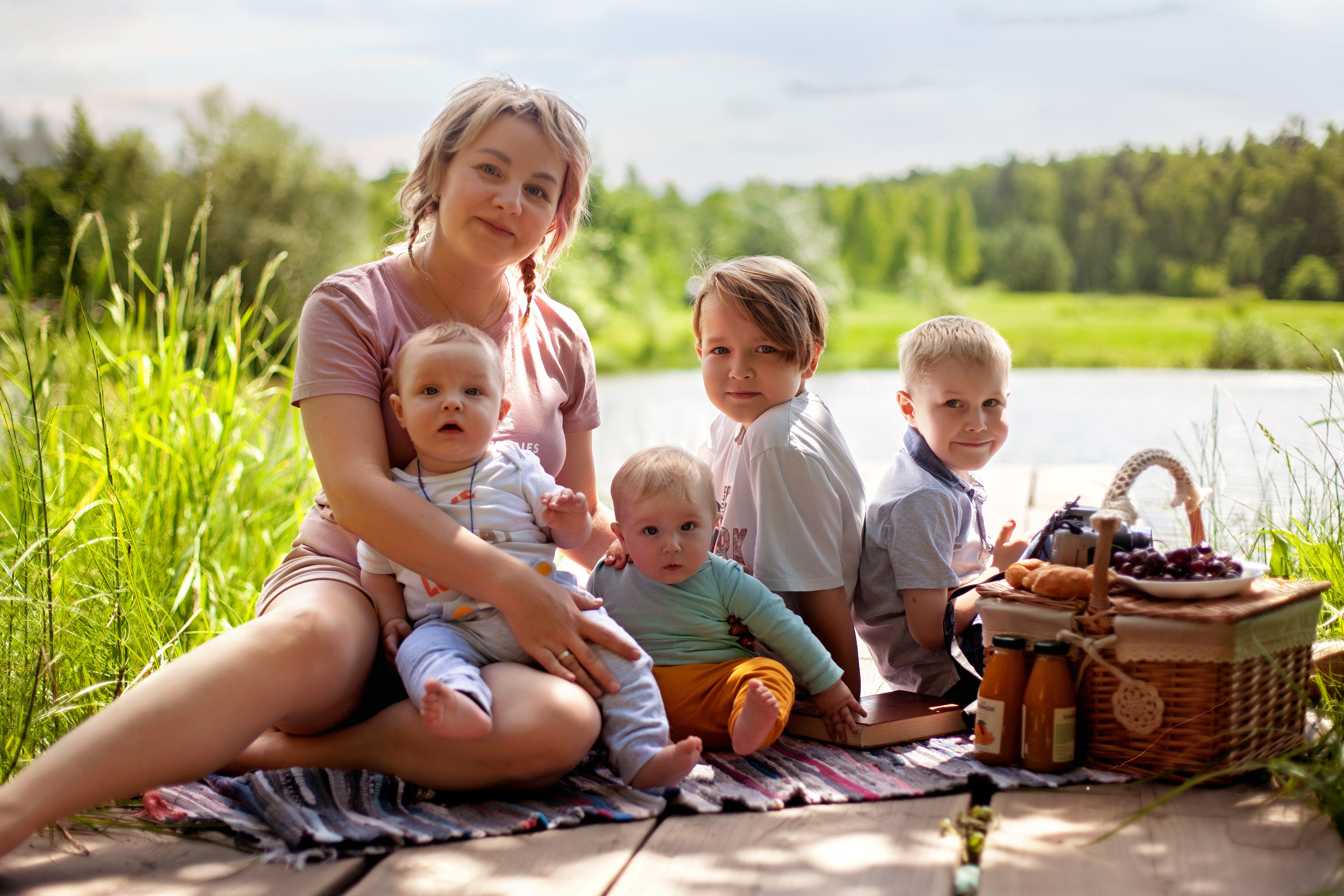 Семейная фотосессия Оксаны и ёё мальчишек. Детский и семейный фотограф в Москве Левандовская Анастасия