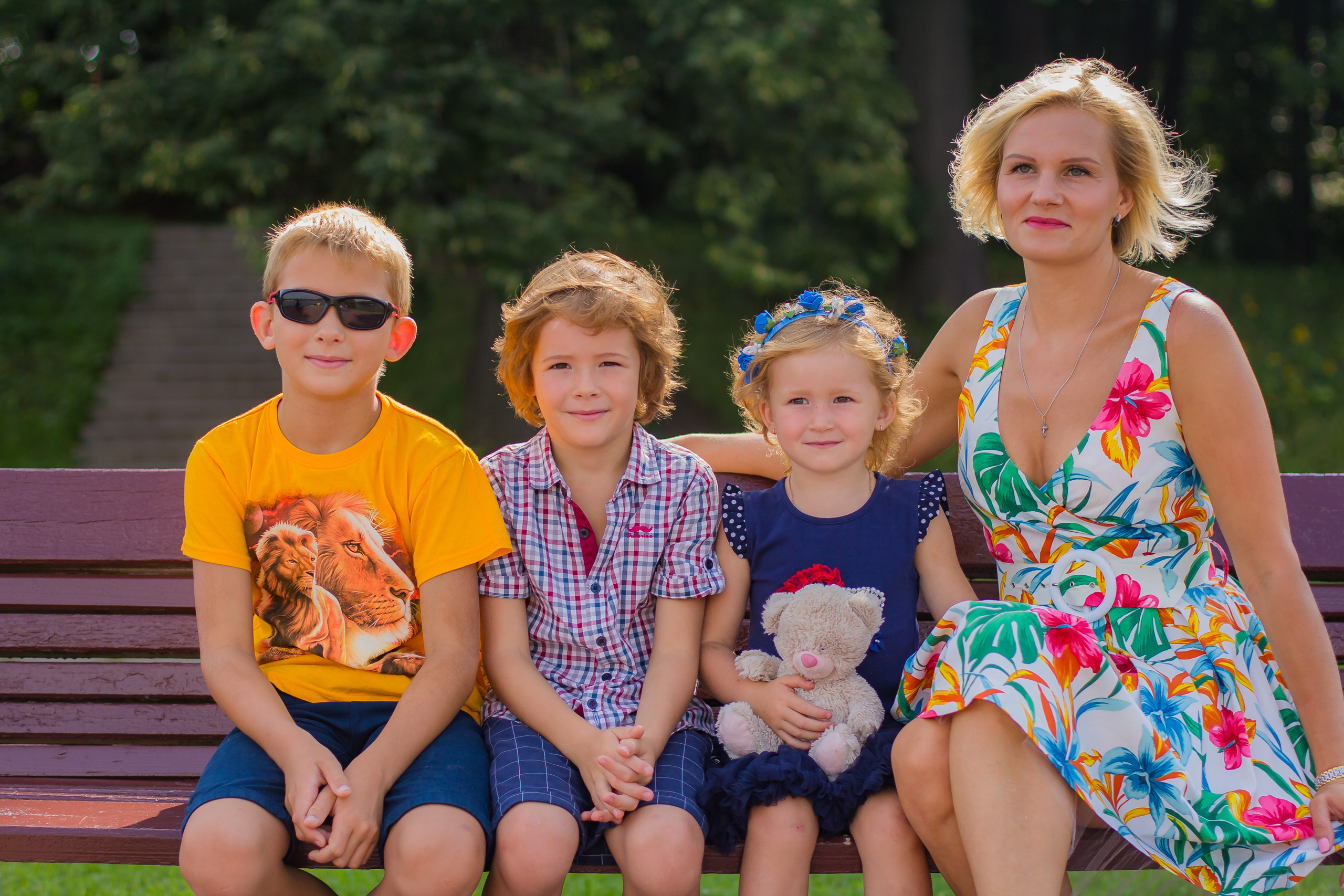 Летние фотопрогулки. Детский и семейный фотограф в Москве Левандовская Анастасия