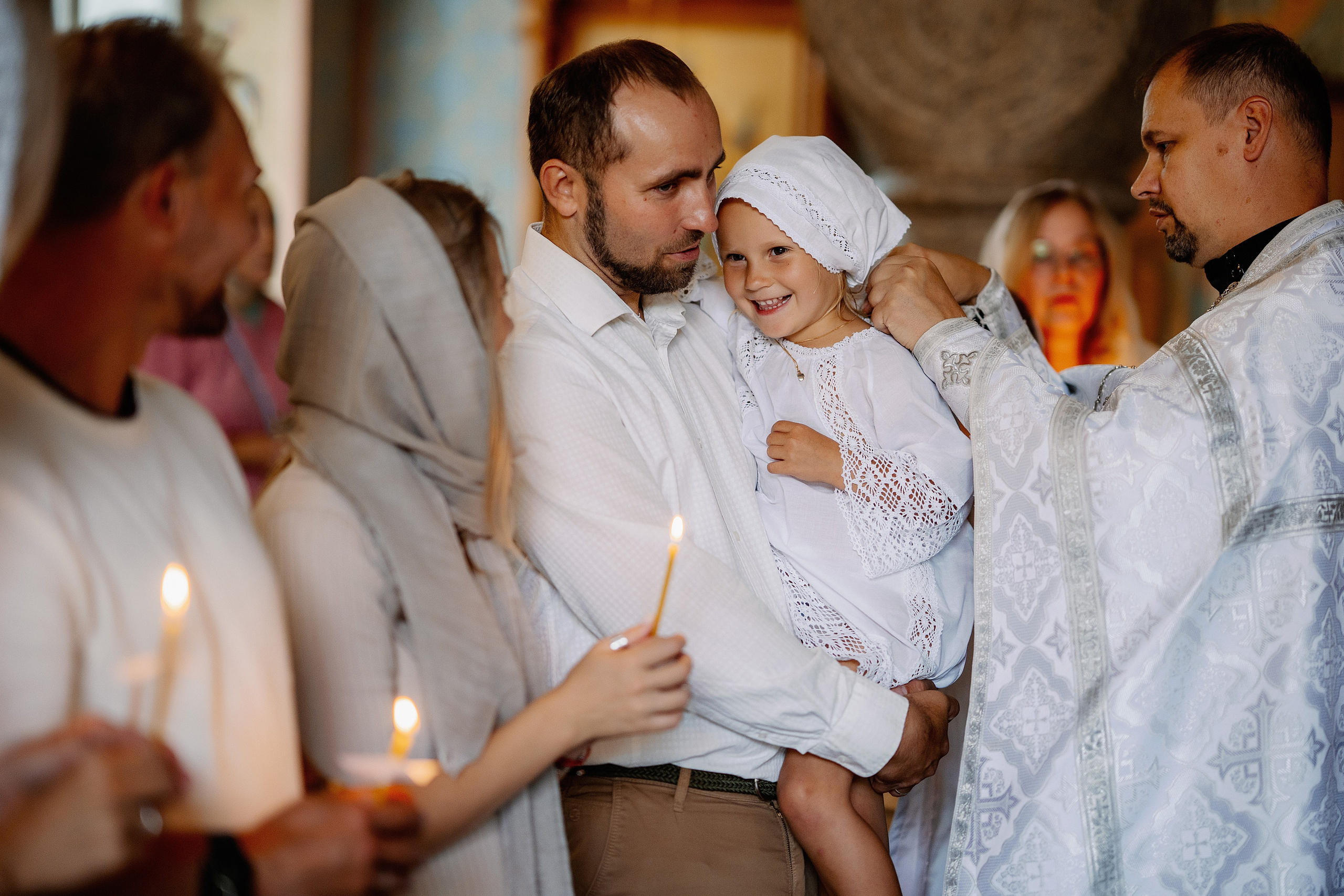 Крещение Евы. Фотограф на Крещение и Венчание в Красноярске Рамазанова Юлия