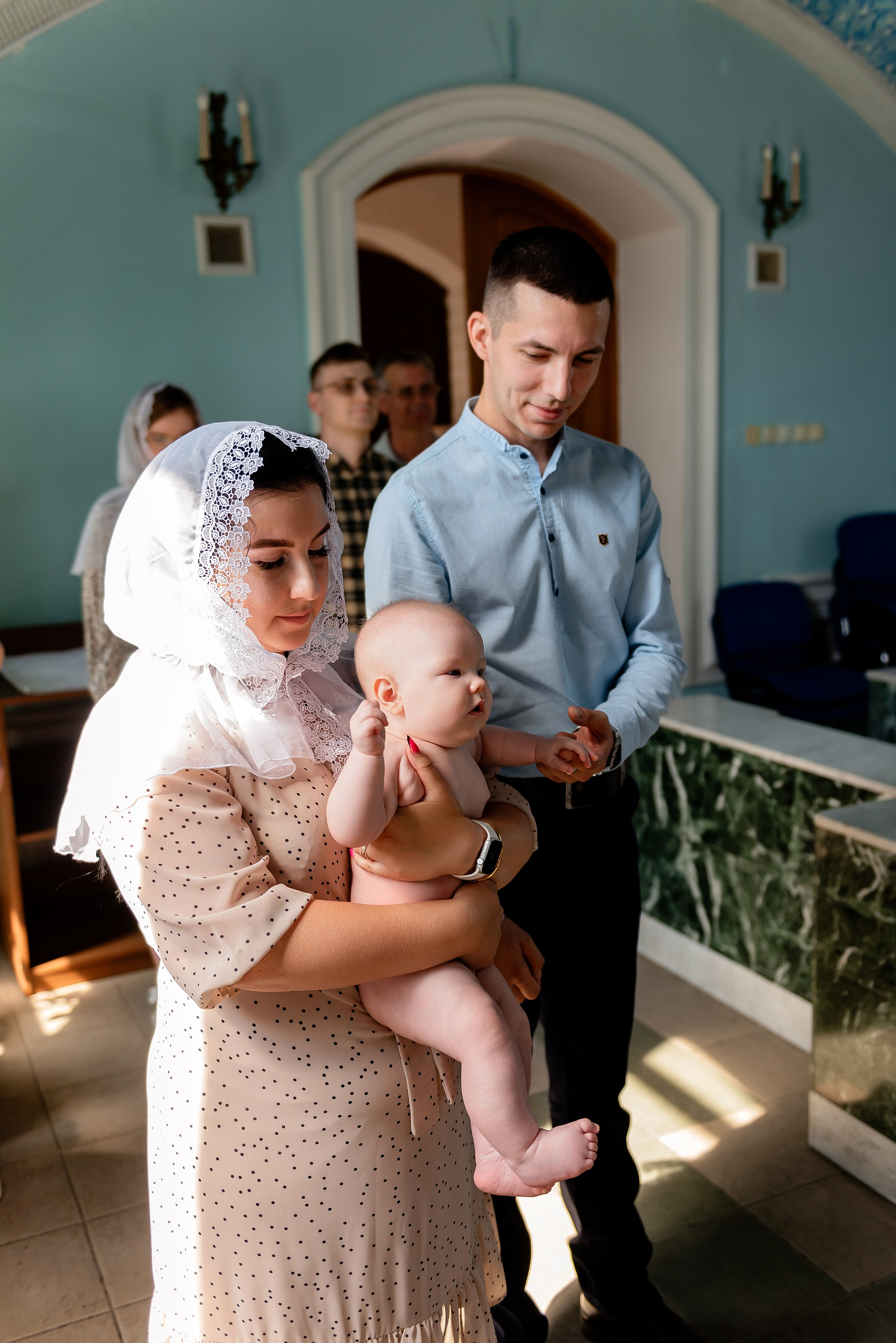 Крещение Ясеньки. Фотограф Татьяна Иванчикова