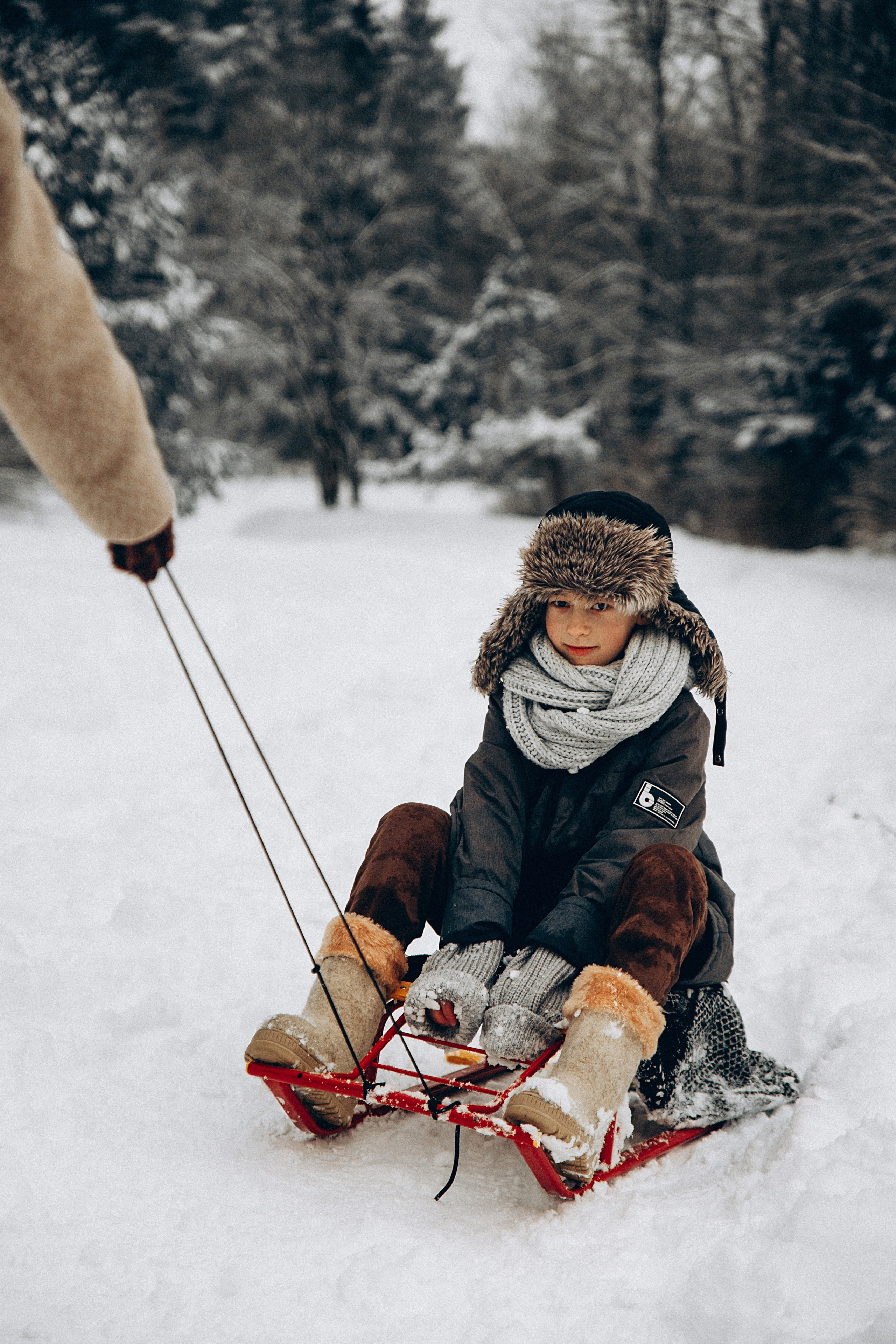 Зимние радости. Репортажный и детский фотограф в Минске