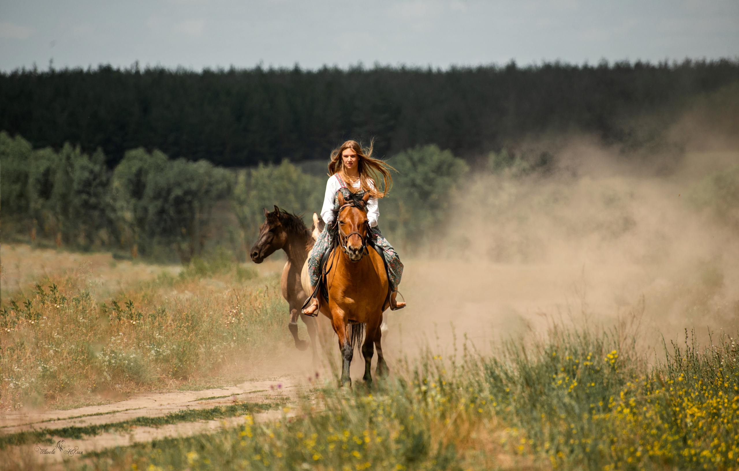 Купала в Родославном. Конный фотограф в Саратове Юлия Иванова