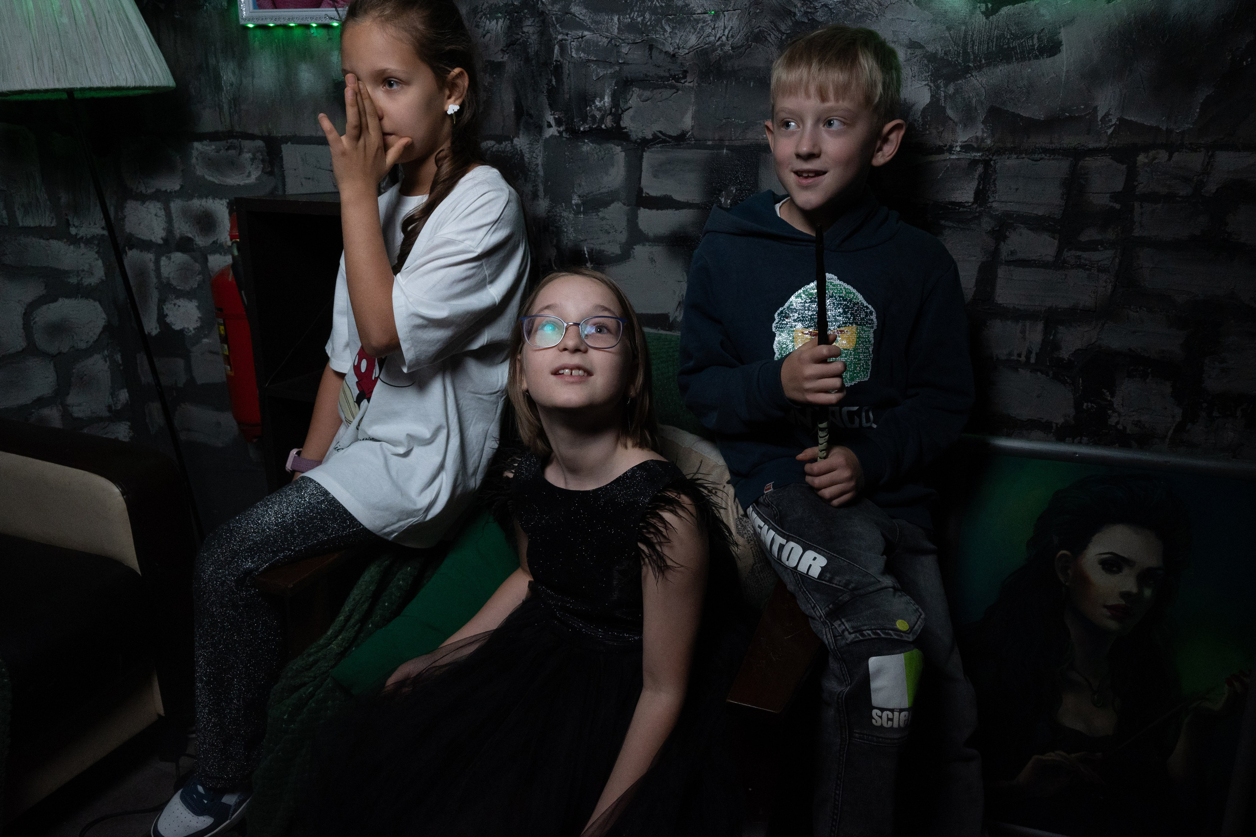 День рождения ребенка в «Подземелье Слизерин». Фотограф мероприятий в Москве