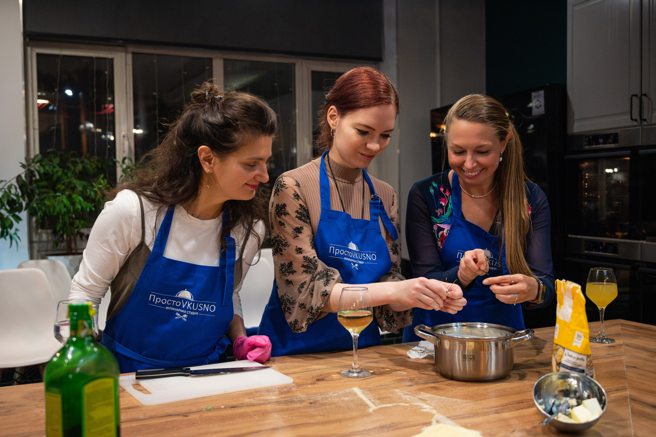 Кулинарный мастер класс. Фотограф мероприятий в Москве