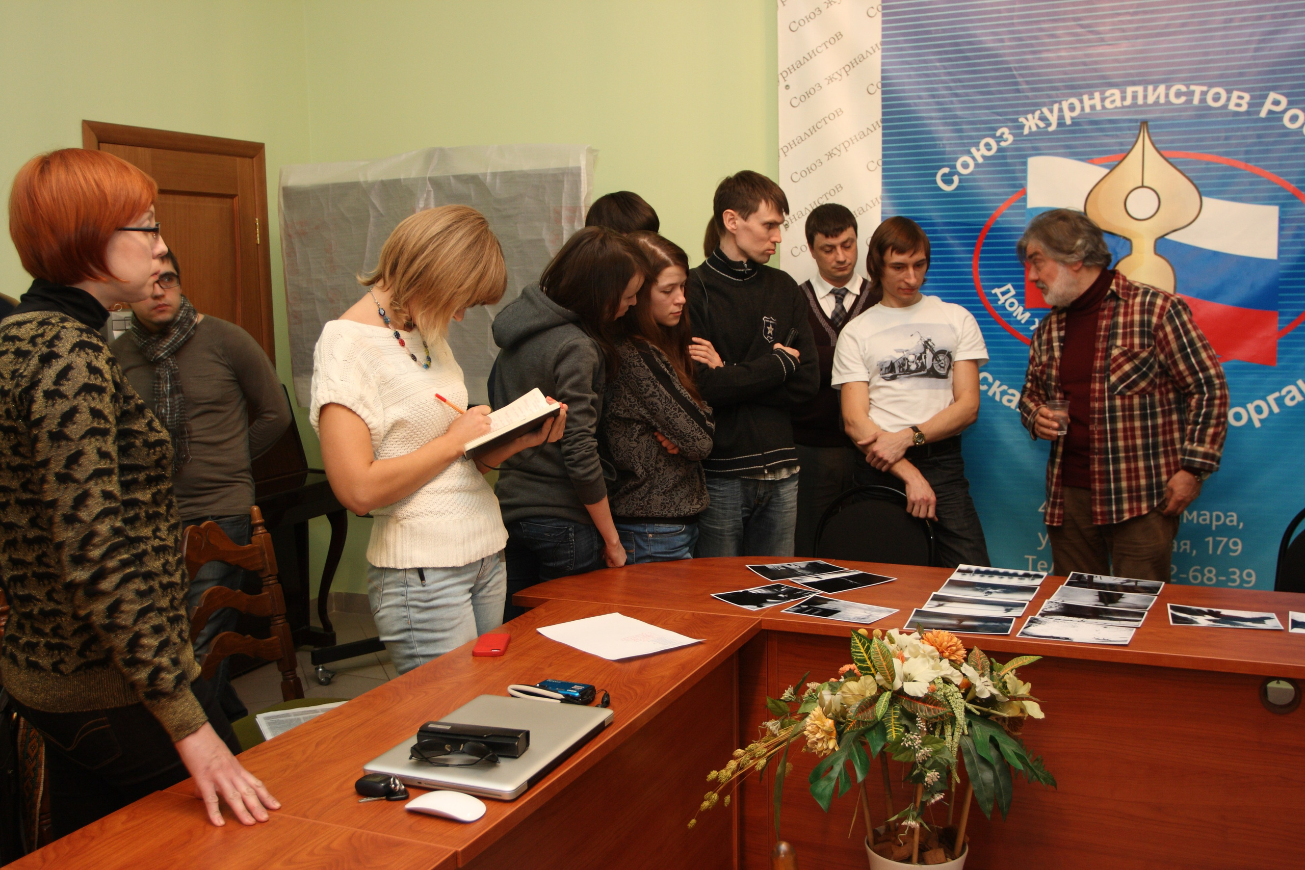 03.03.2014 Творческая встреча А. Баскакова, В. Вяткина. Фотообъединение Самарского областного отделения Союза журналистов России