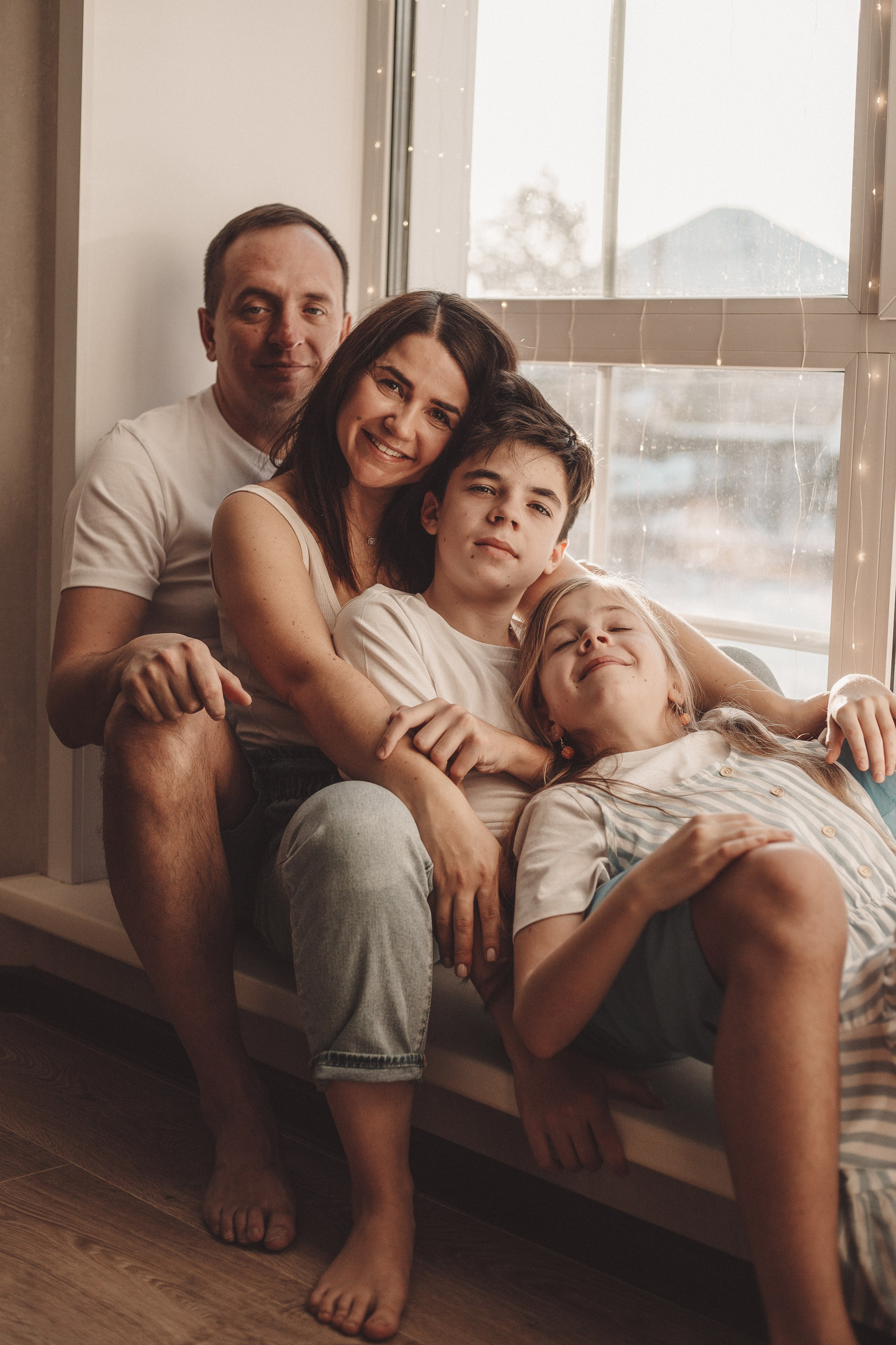 Домашняя фотосессия - Так выглядит Счастье!. Семейный и женский фотограф Кемерово Мария Степ