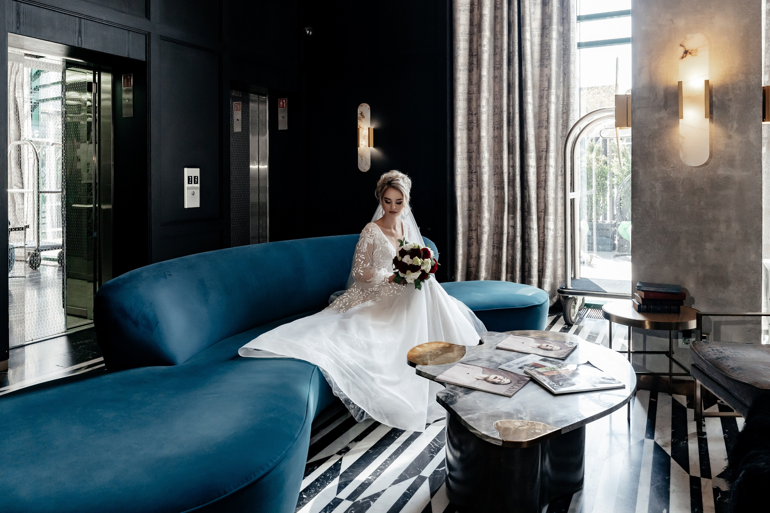 Свадебная фотосессия в отеле