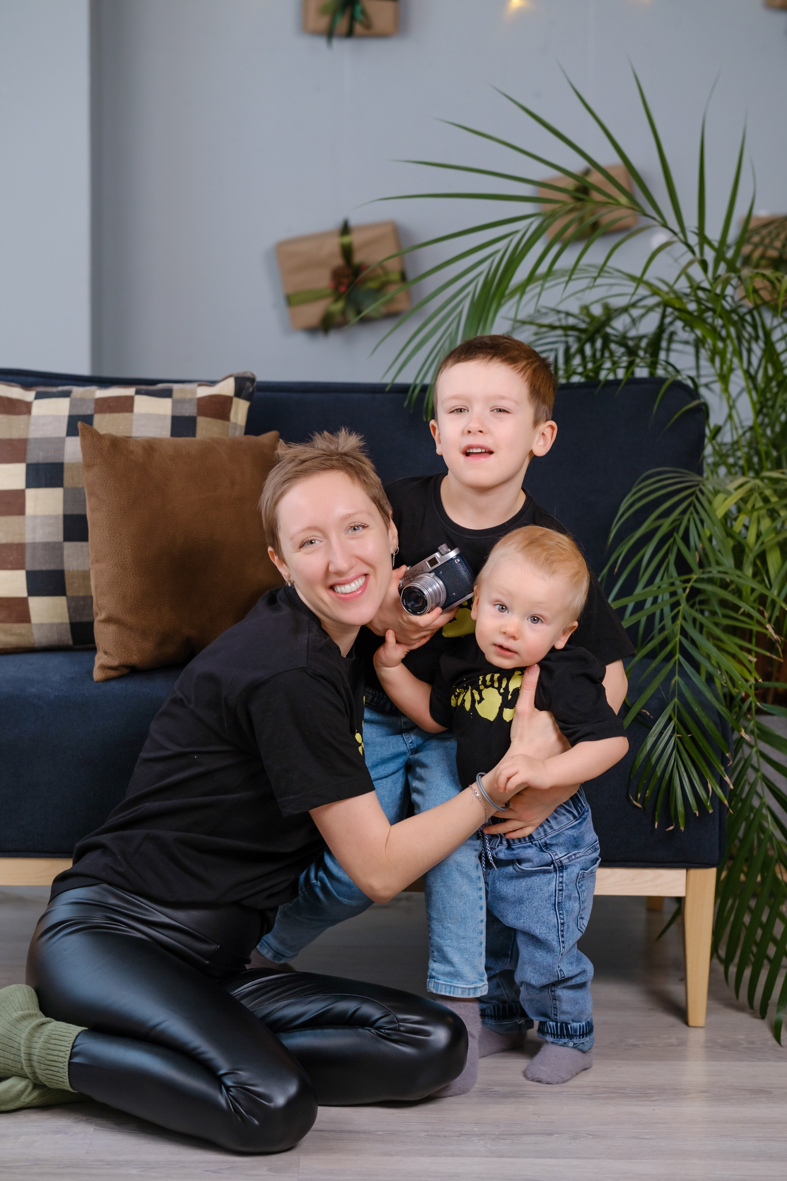 Новогодняя фотосессия. Семейный и детский фотограф в Москве Светлана Потемкина