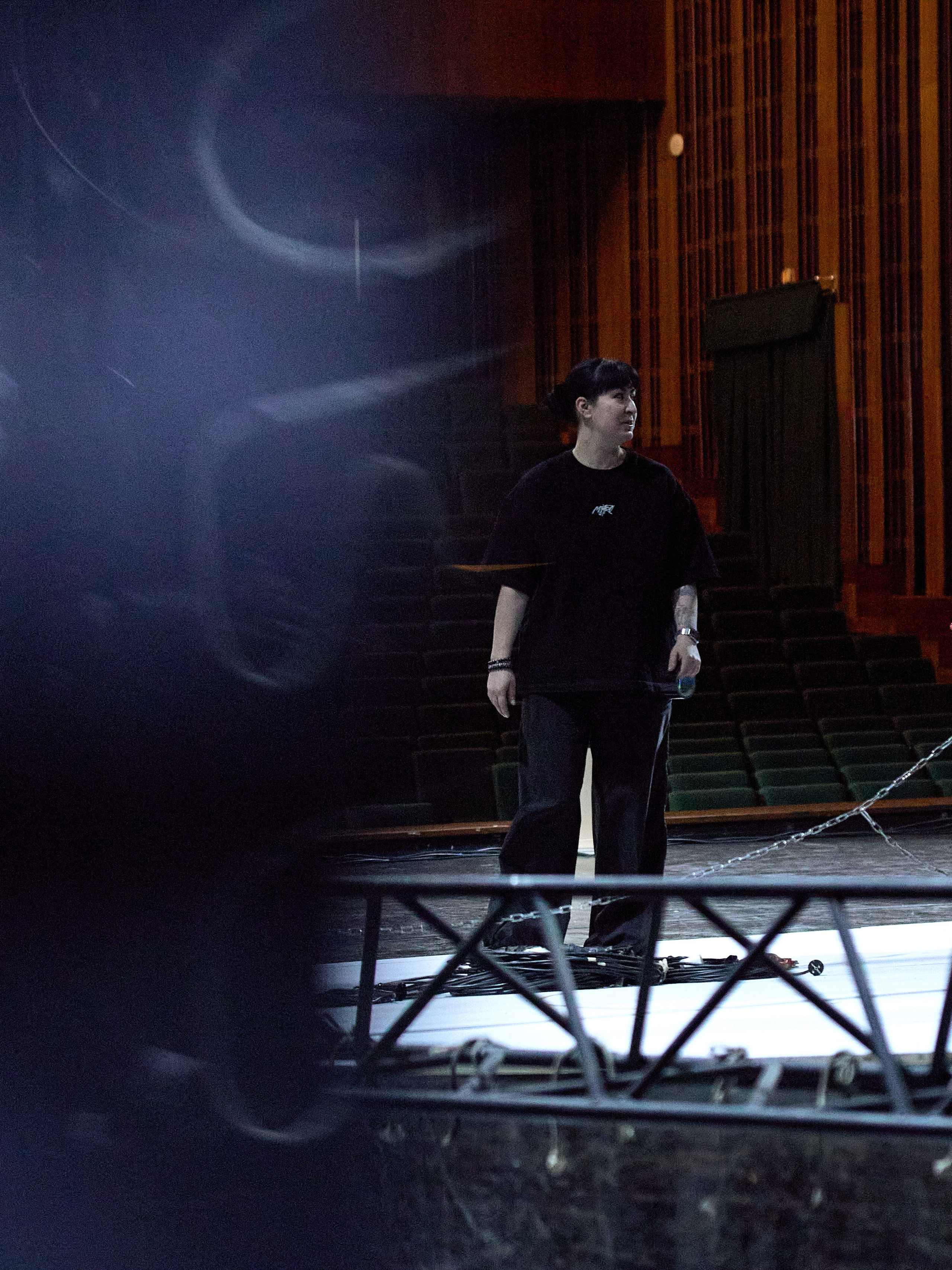 Монтаж спектакля Двойник. Фотограф Юлия Маринина