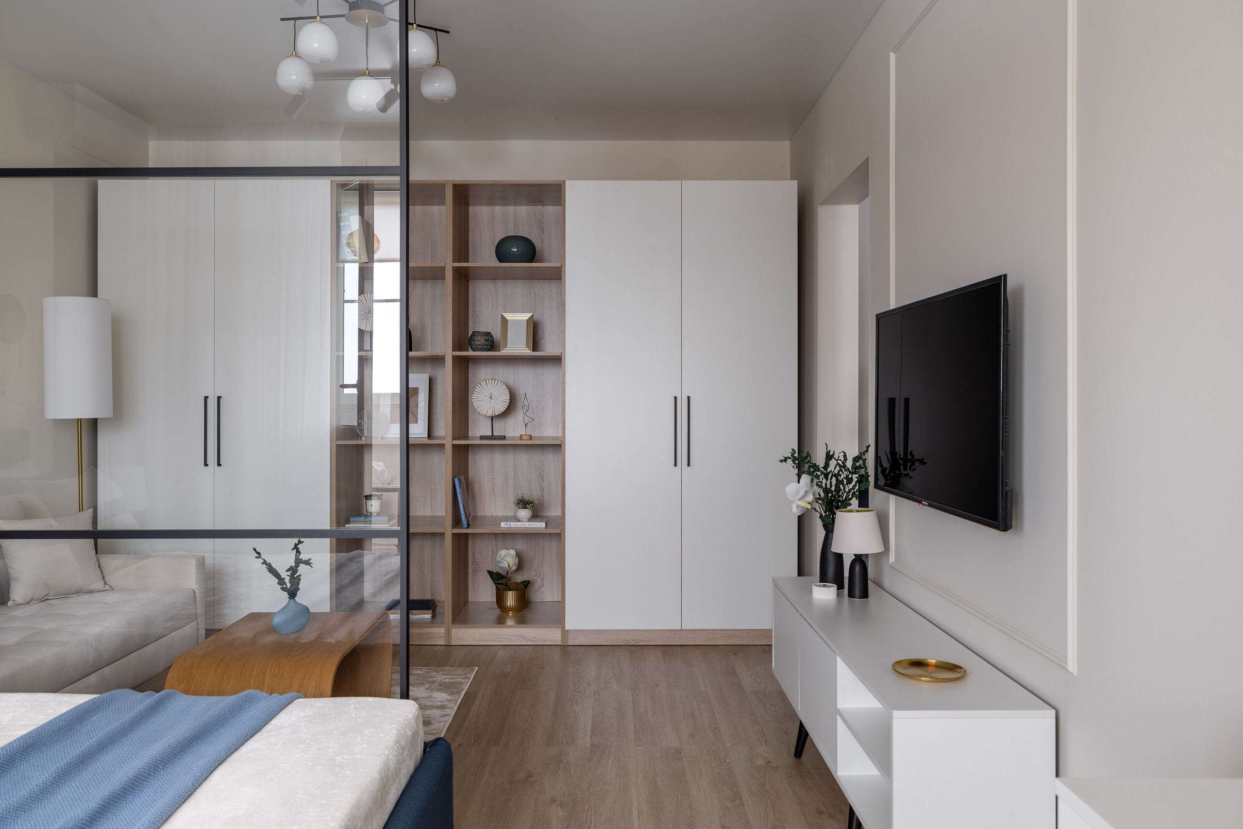 Квартира с видом на Сити. Veselinskiy| Интерьерный фотограф | Москва