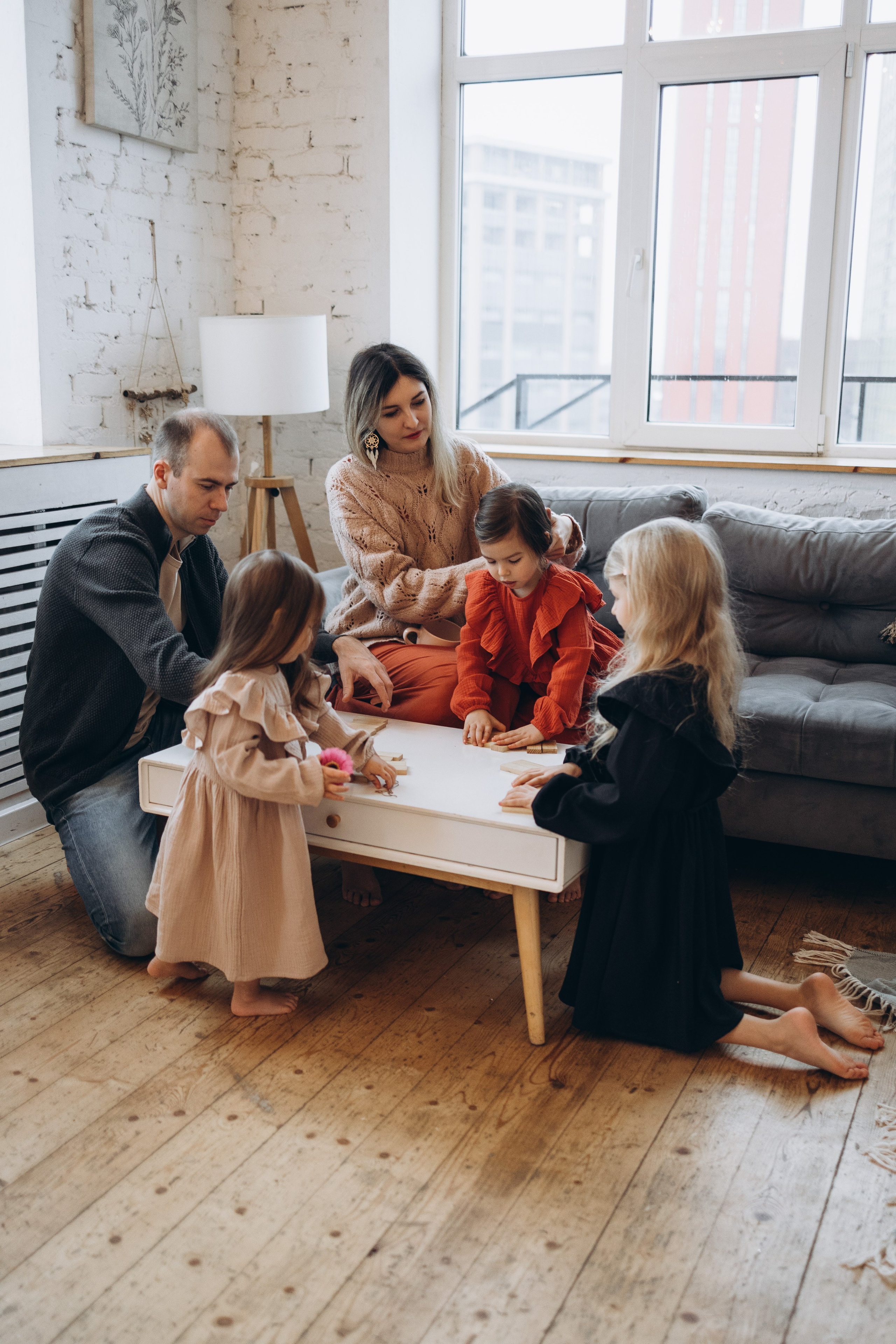 Эля, Вася, Алиса, Ева, Мира. Семейный фотограф в Москве Виктория Ястребинская