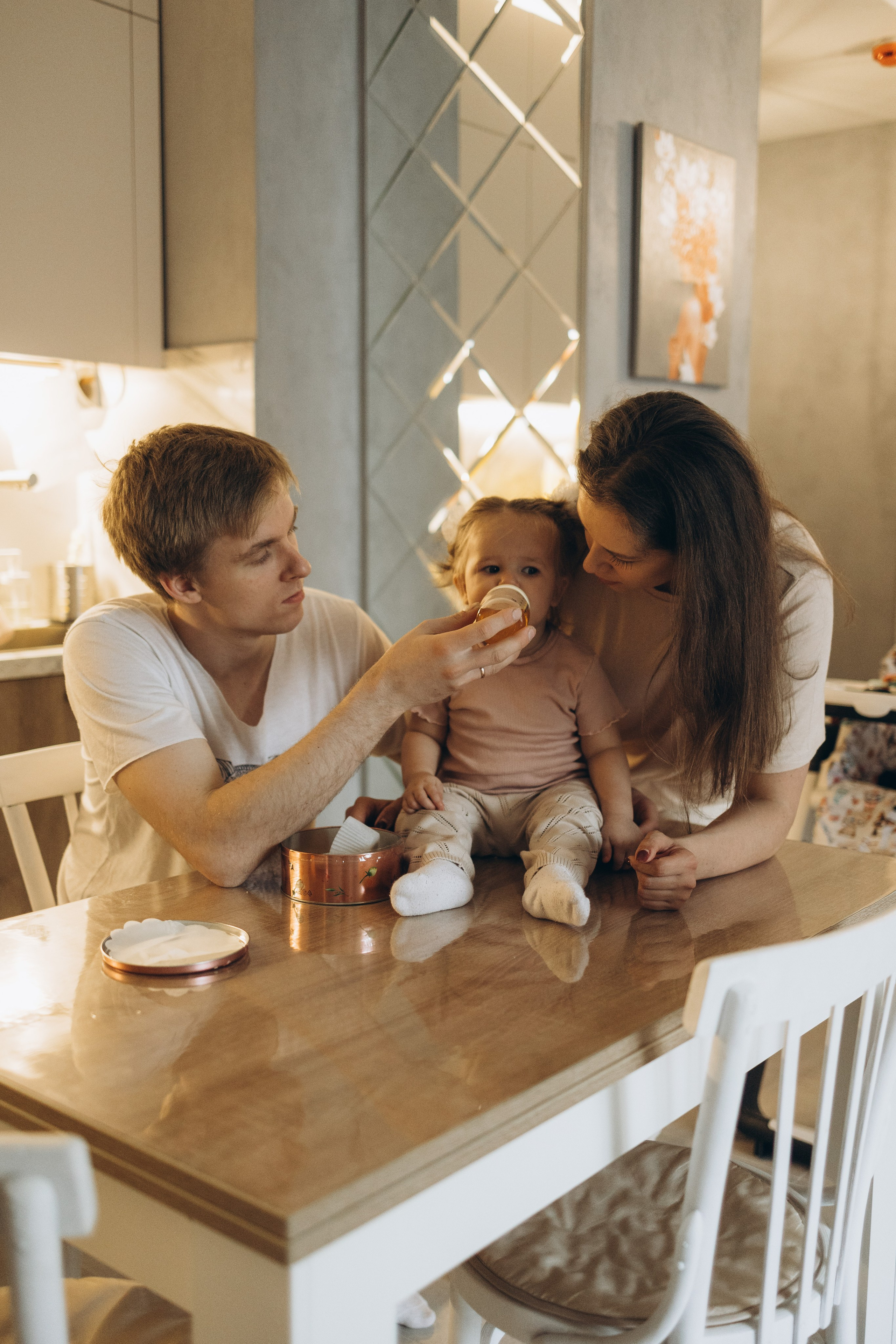 Настя, Андрей и Лиза. Семейный фотограф в Москве Виктория Ястребинская