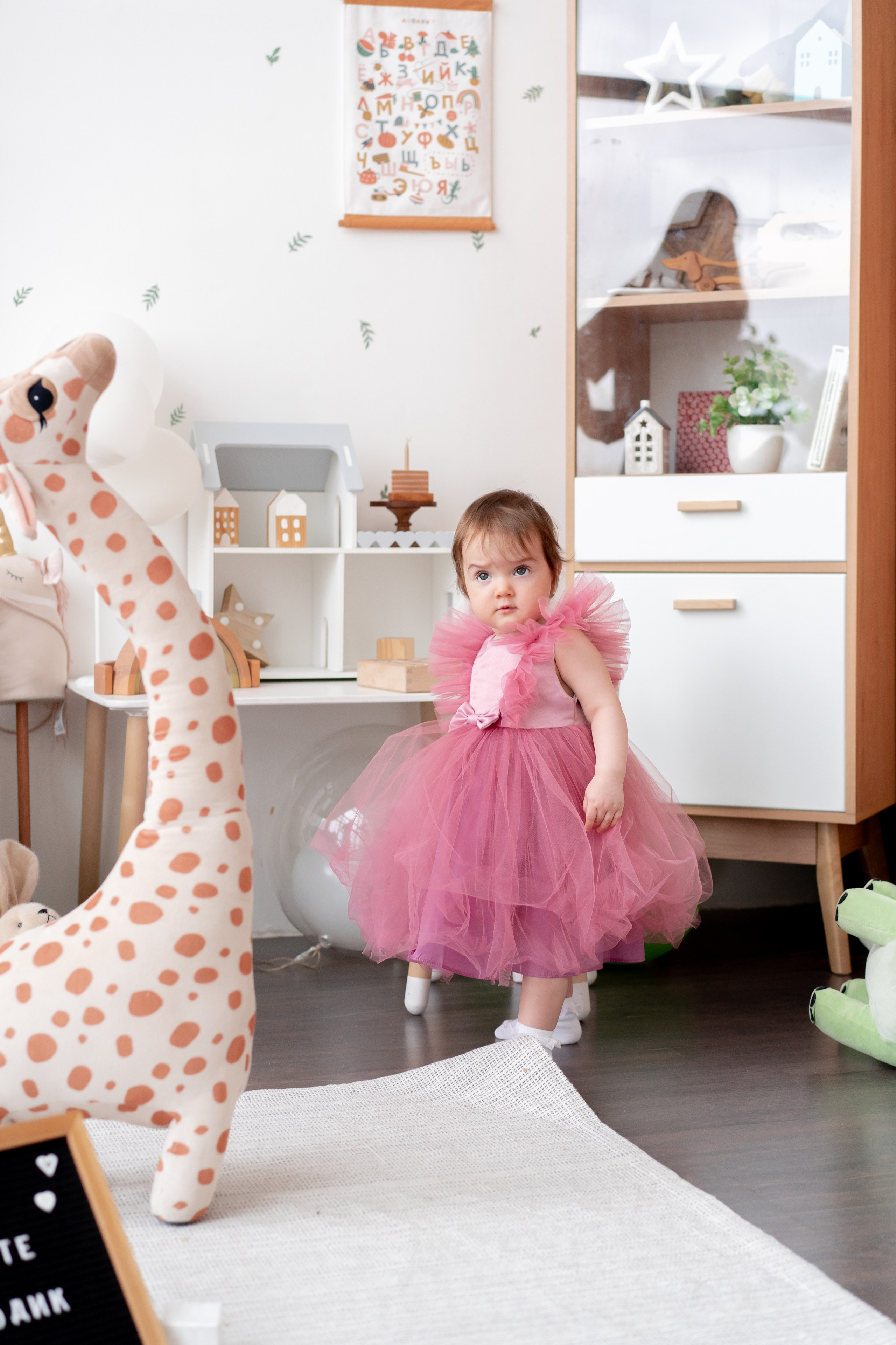 Первый день рождения малыша. Детская, семейная фотостудия в Санкт-Петербурге