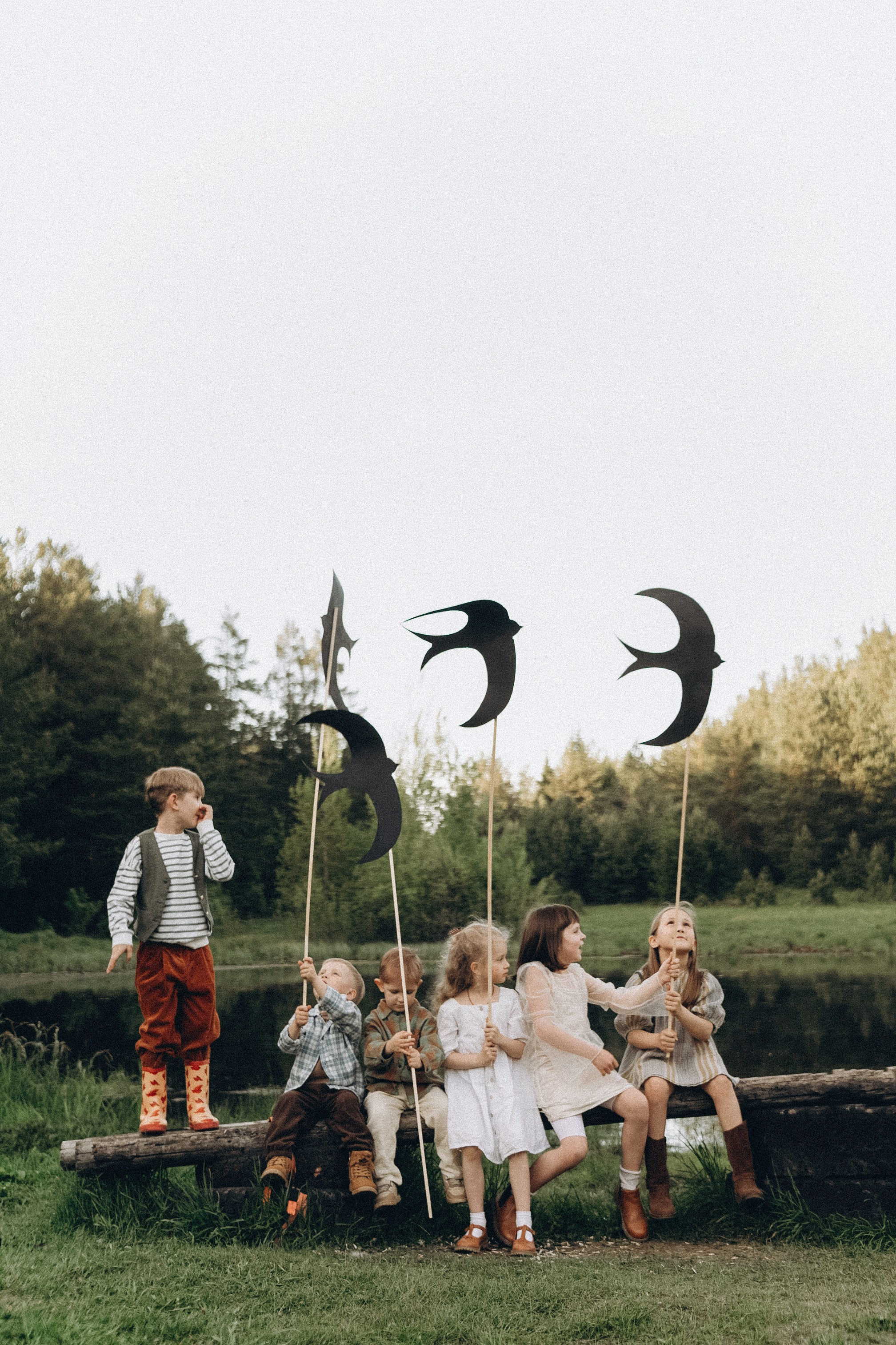 Дети-птицы. Семейный свадебный фотограф Екатеринбург Первоуральск Шарнина Алёна