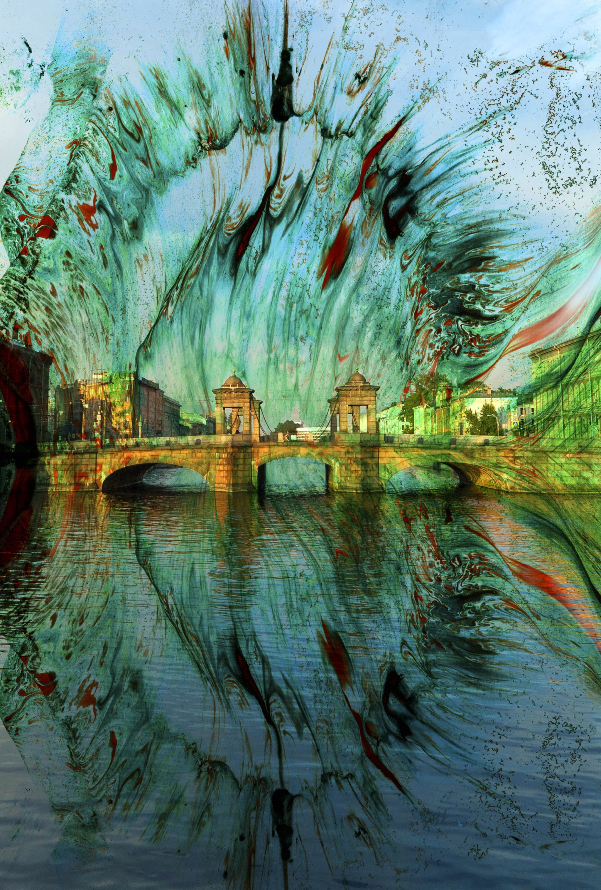 фотографии реки Фонтанки для интерьера 