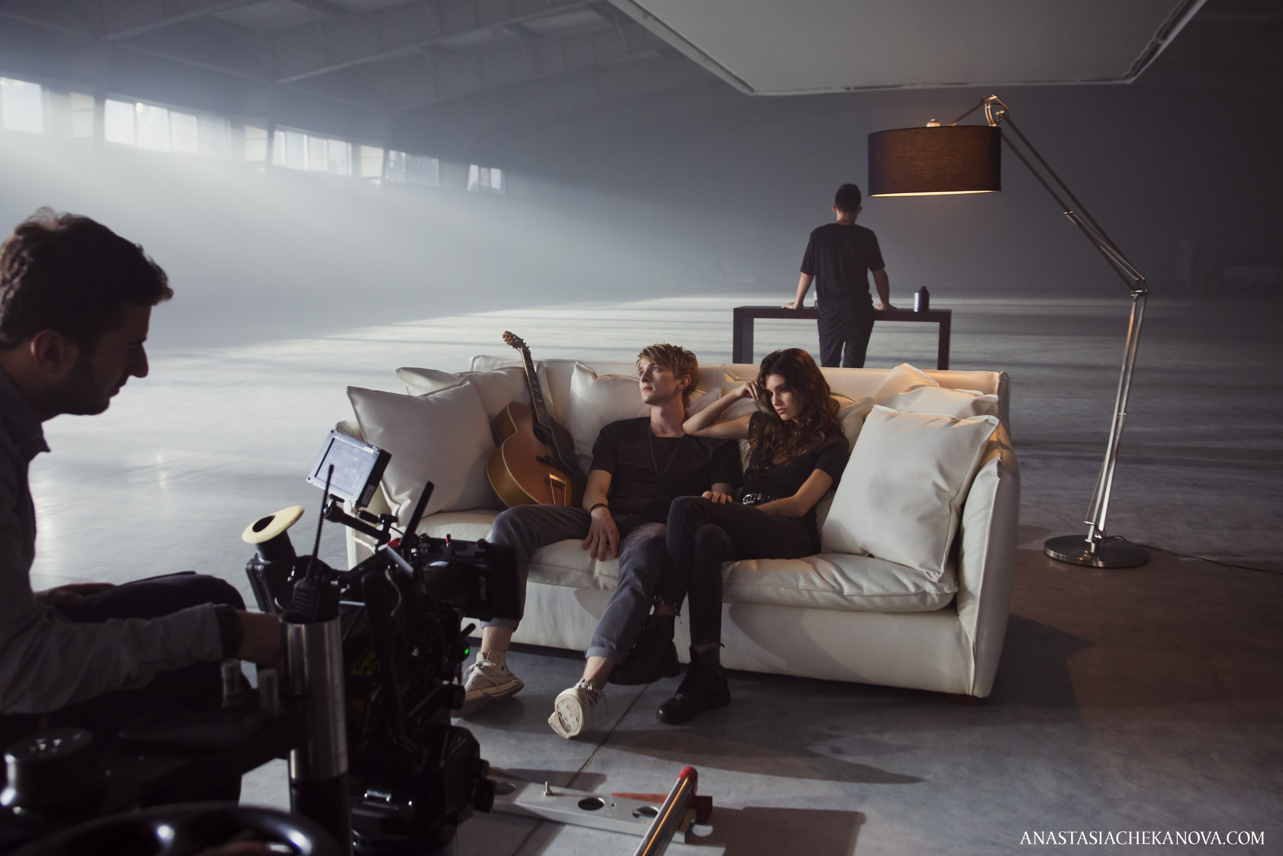 Backstage съемки клипа группы DVOE. Концертный и бурлеск фотограф Москва