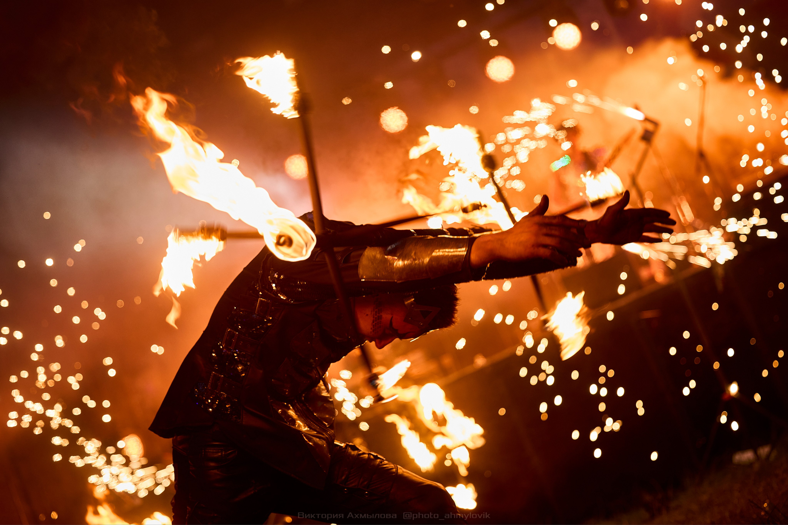 23.05.2026 FIRE SHOW на Rock on The Water. Виктория Ахмылова. Фотограф в Москве