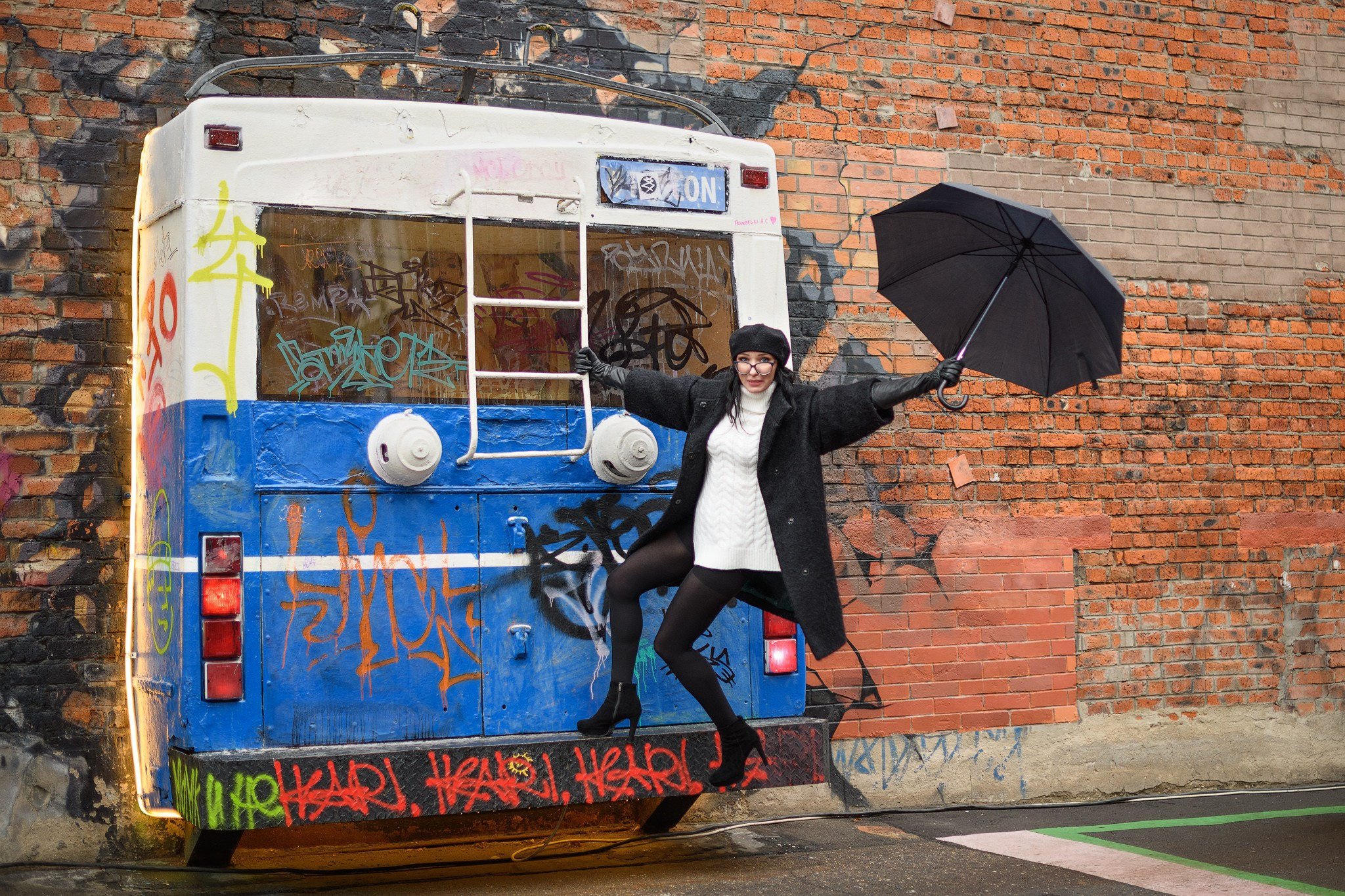 Фотосессия Марины, Хлебозавод