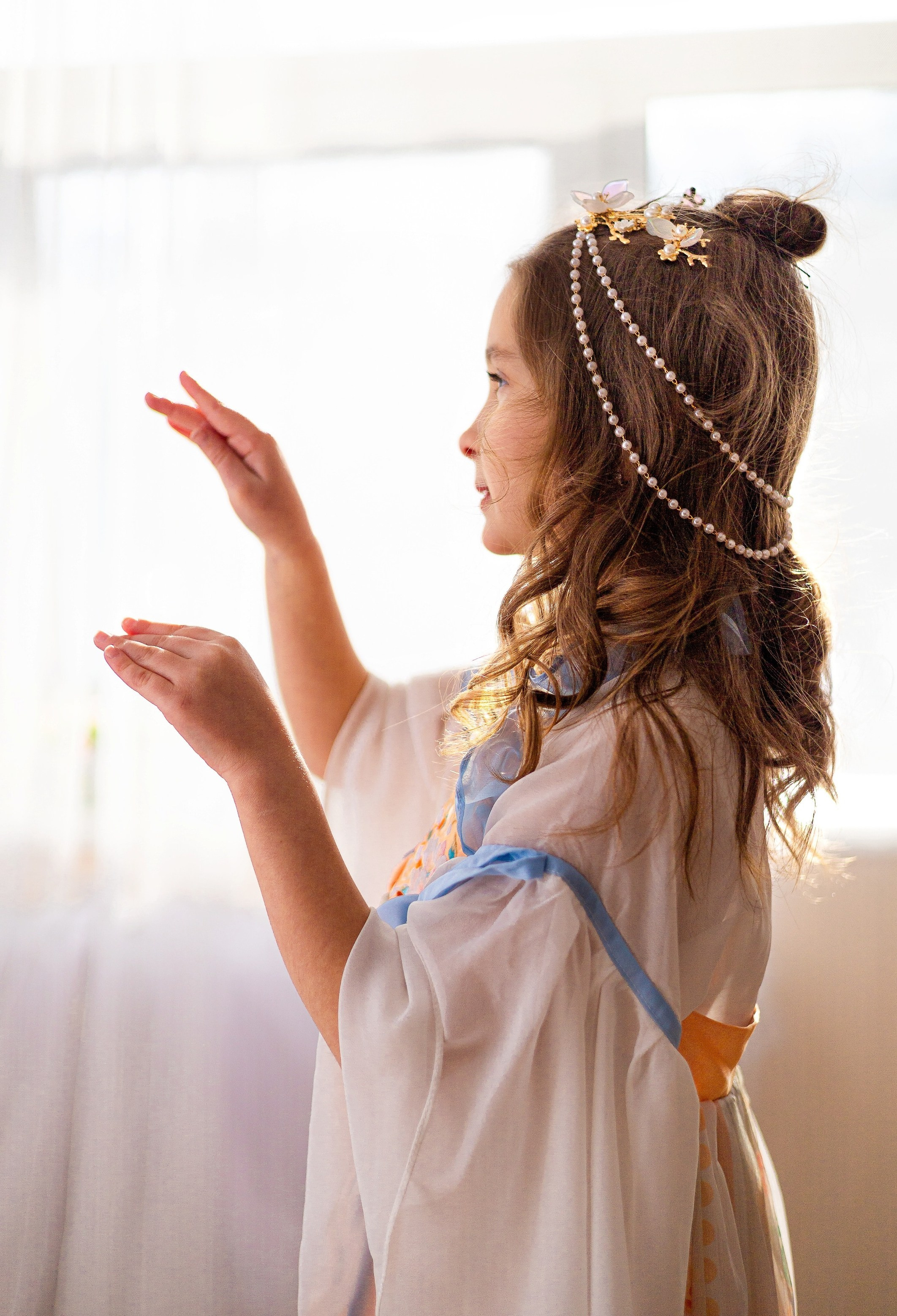 Очень нежная фотосессия в стиле Китай для Александры. Школа для девочек во Владивостоке — Само Совершенство