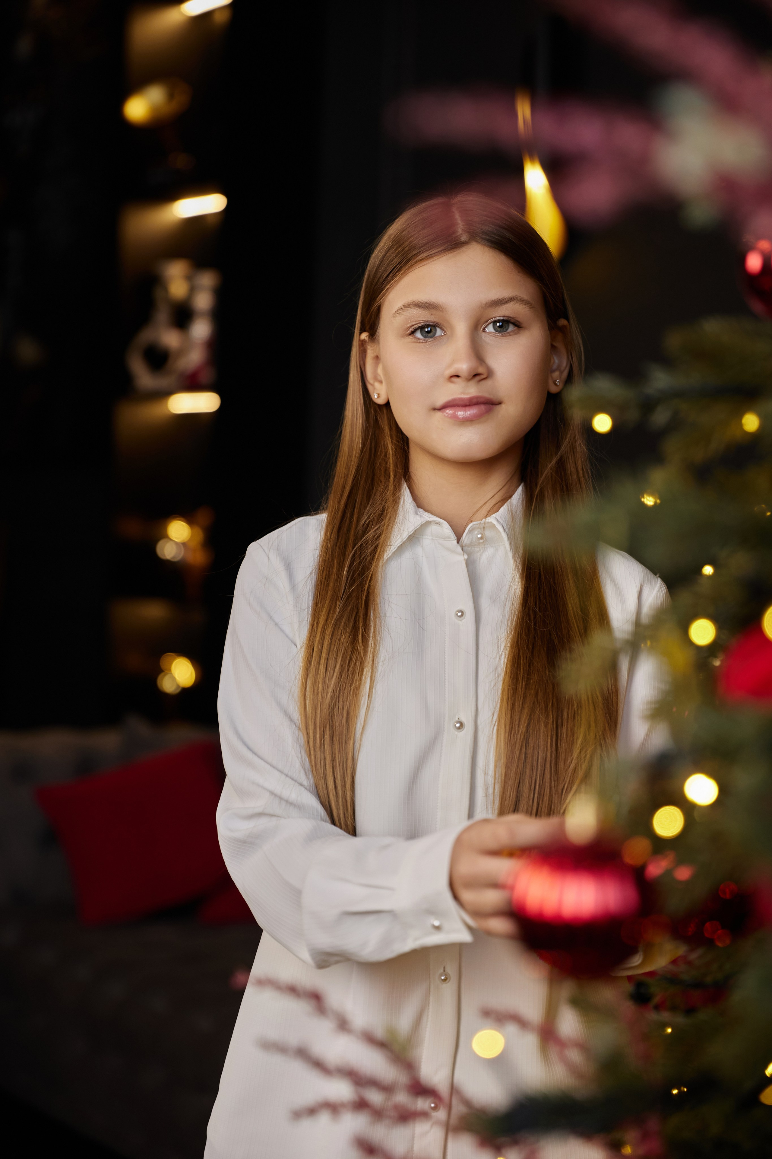 Марина с семьей. Фотограф женского портрета, беременности и материнства Харькова Елена