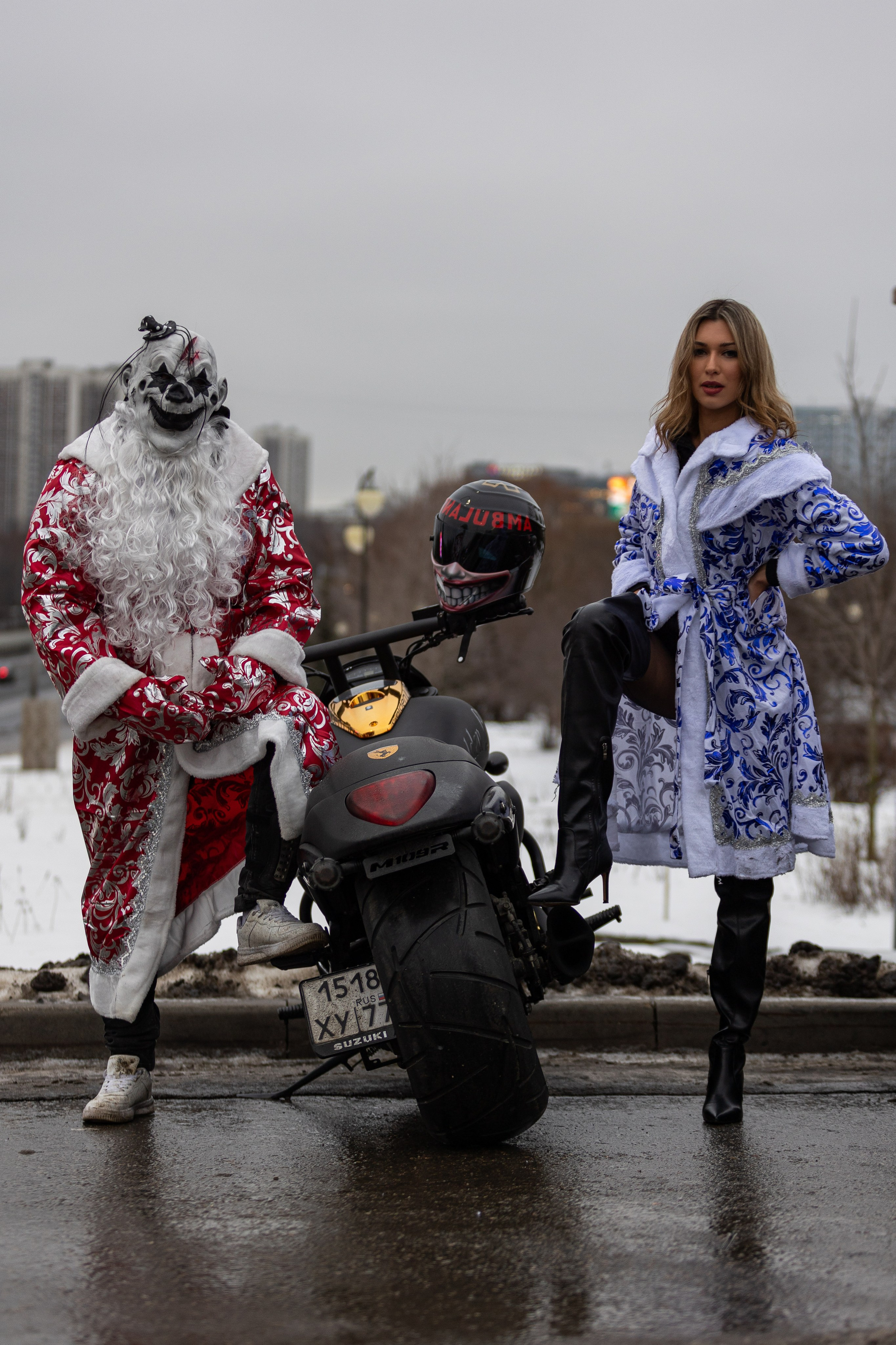 Фотосессии на мото. Фотограф Ольга Гирусова «Пантерочка» Москва