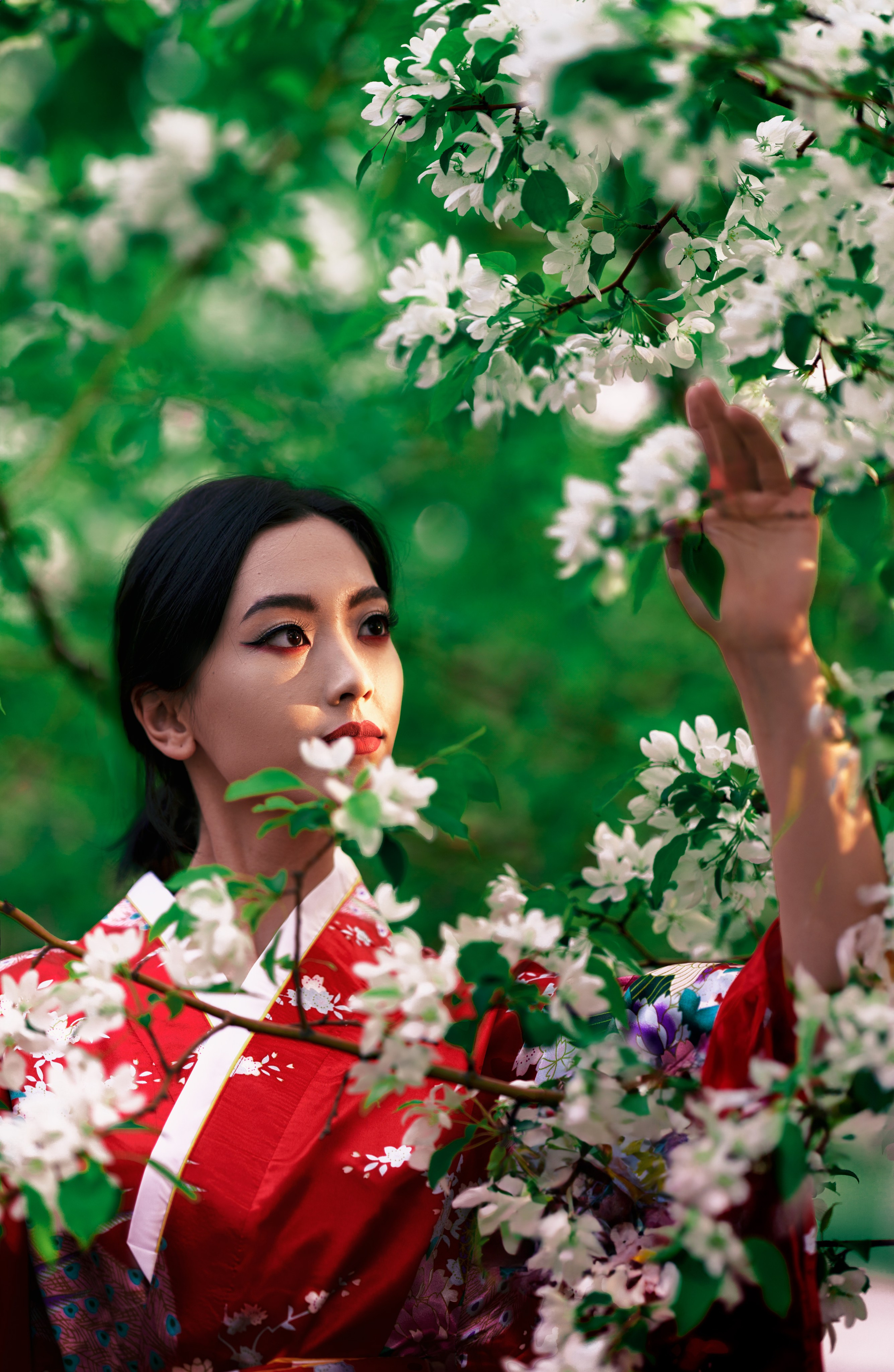 Гейша в саду. Фотограф в Москве Павел Моисеев