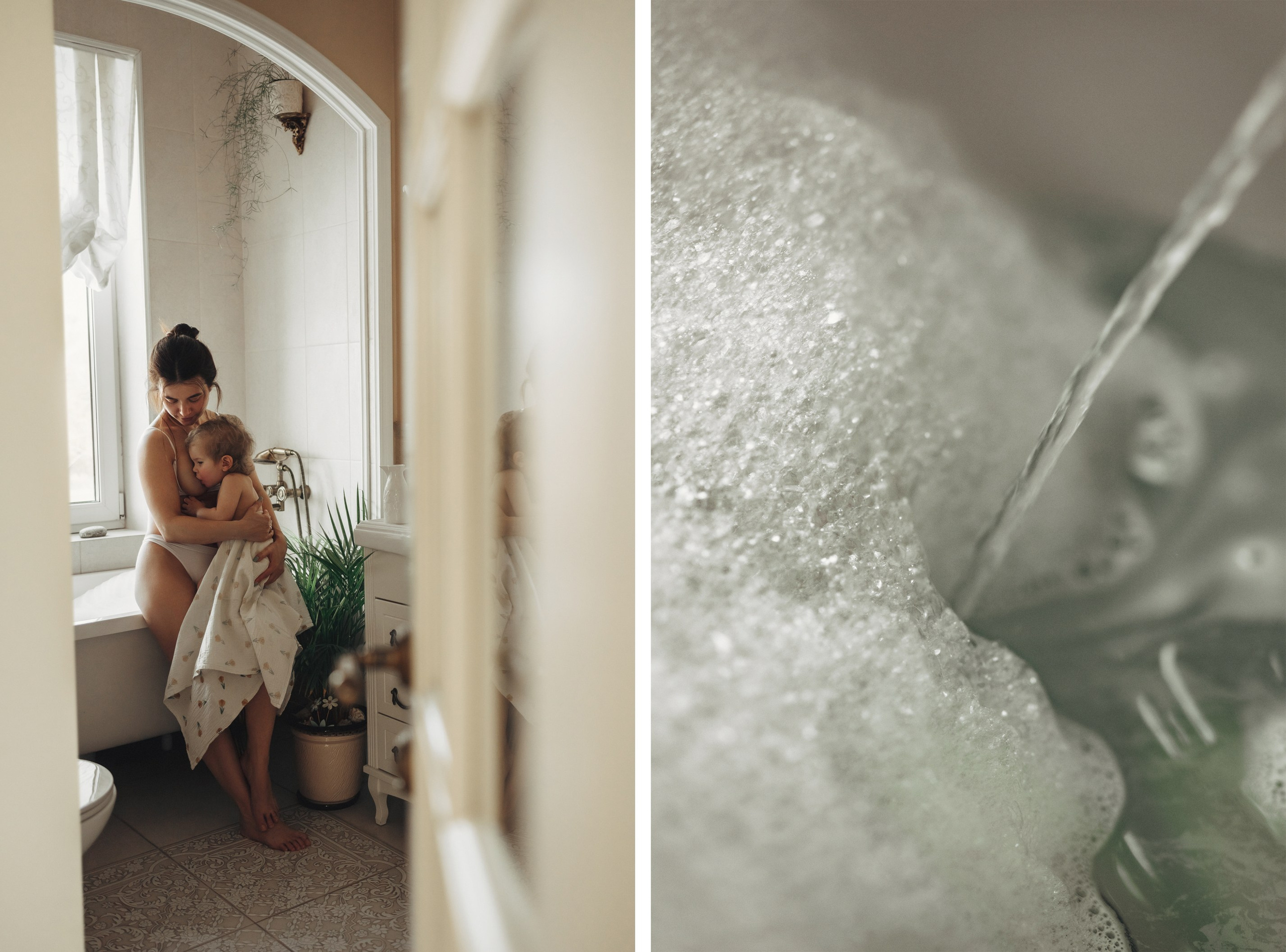 Купание Макарика. Семейный и детский фотограф |Брянск| Анастасия Перепелкина