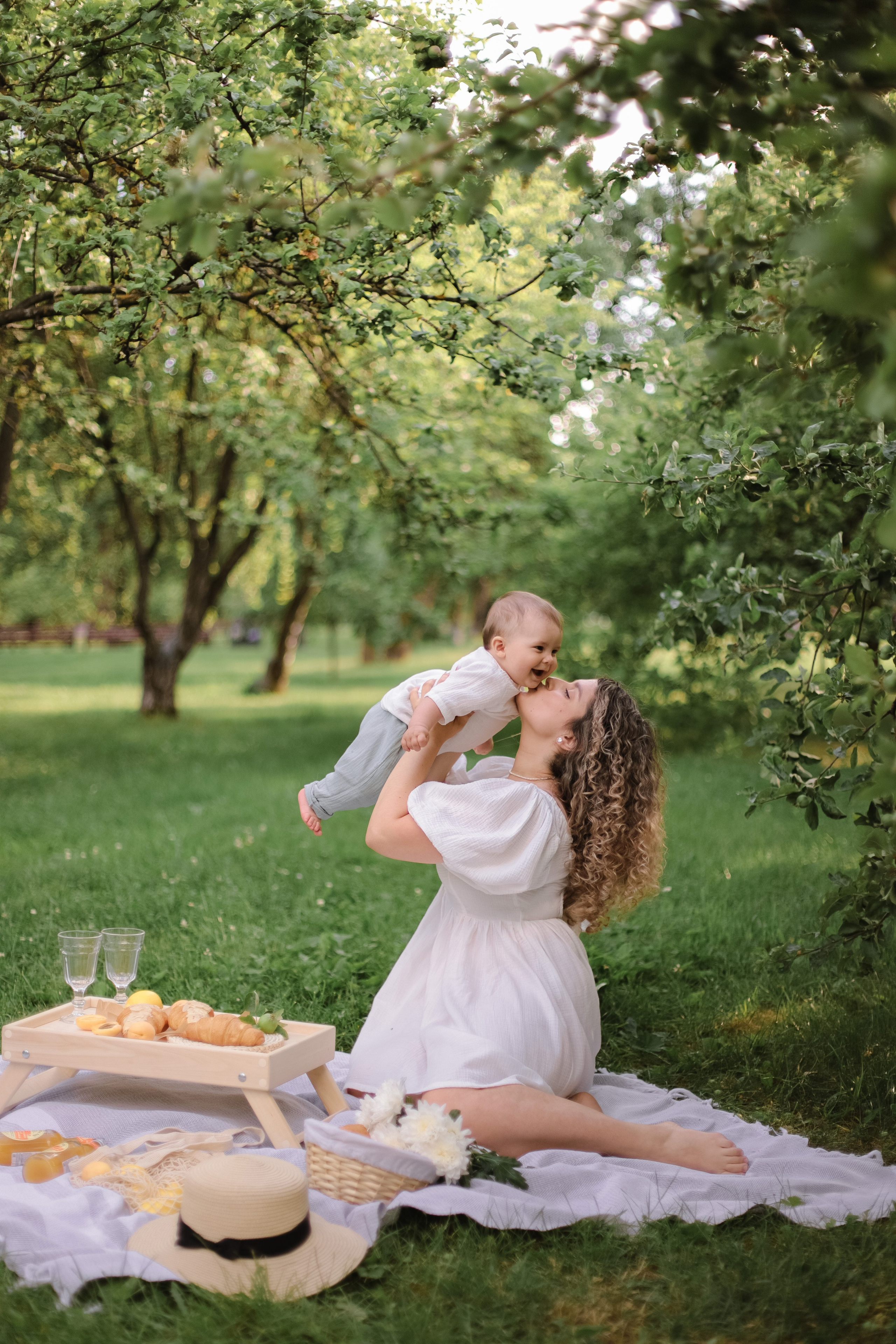 Пикник: Саша, Алёна, Прохор и Миша. Свадебный, семейный и детский фотограф в Люберцах Зайцева Анастасия