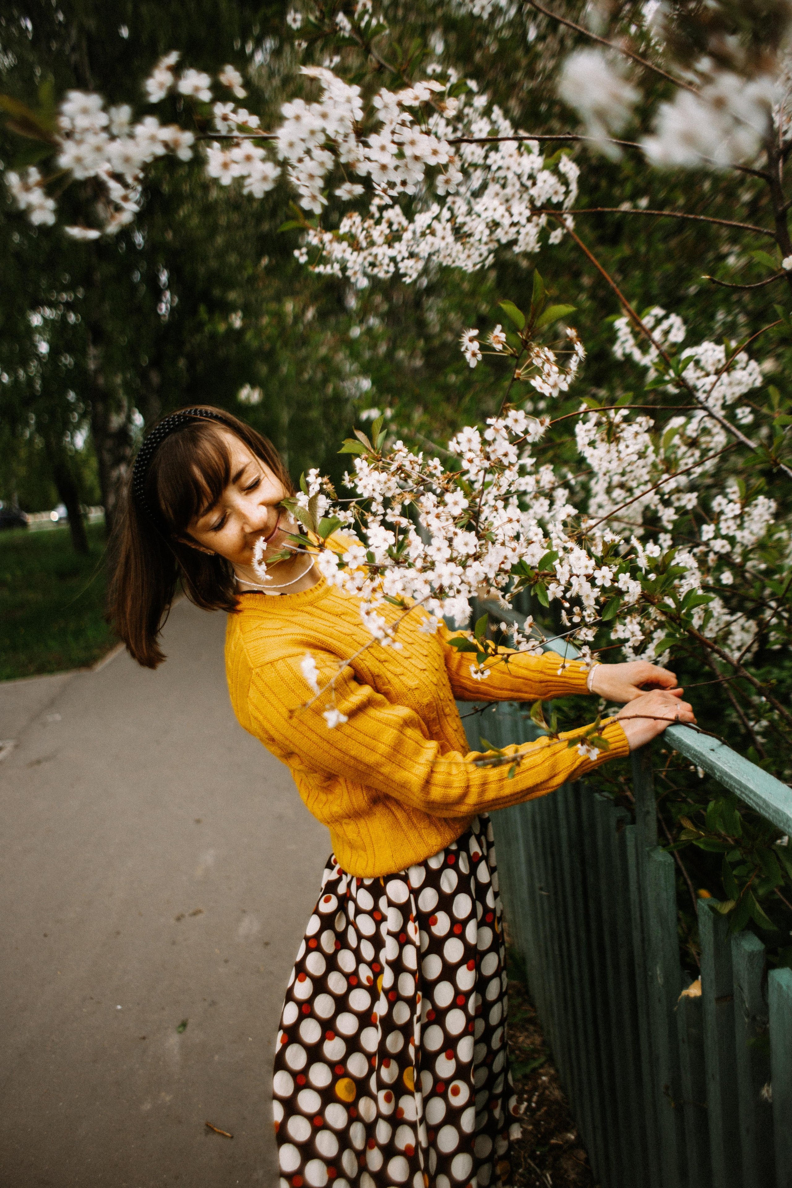 Аня. Майский жёлтый. Фотограф в Нижнем Новгороде