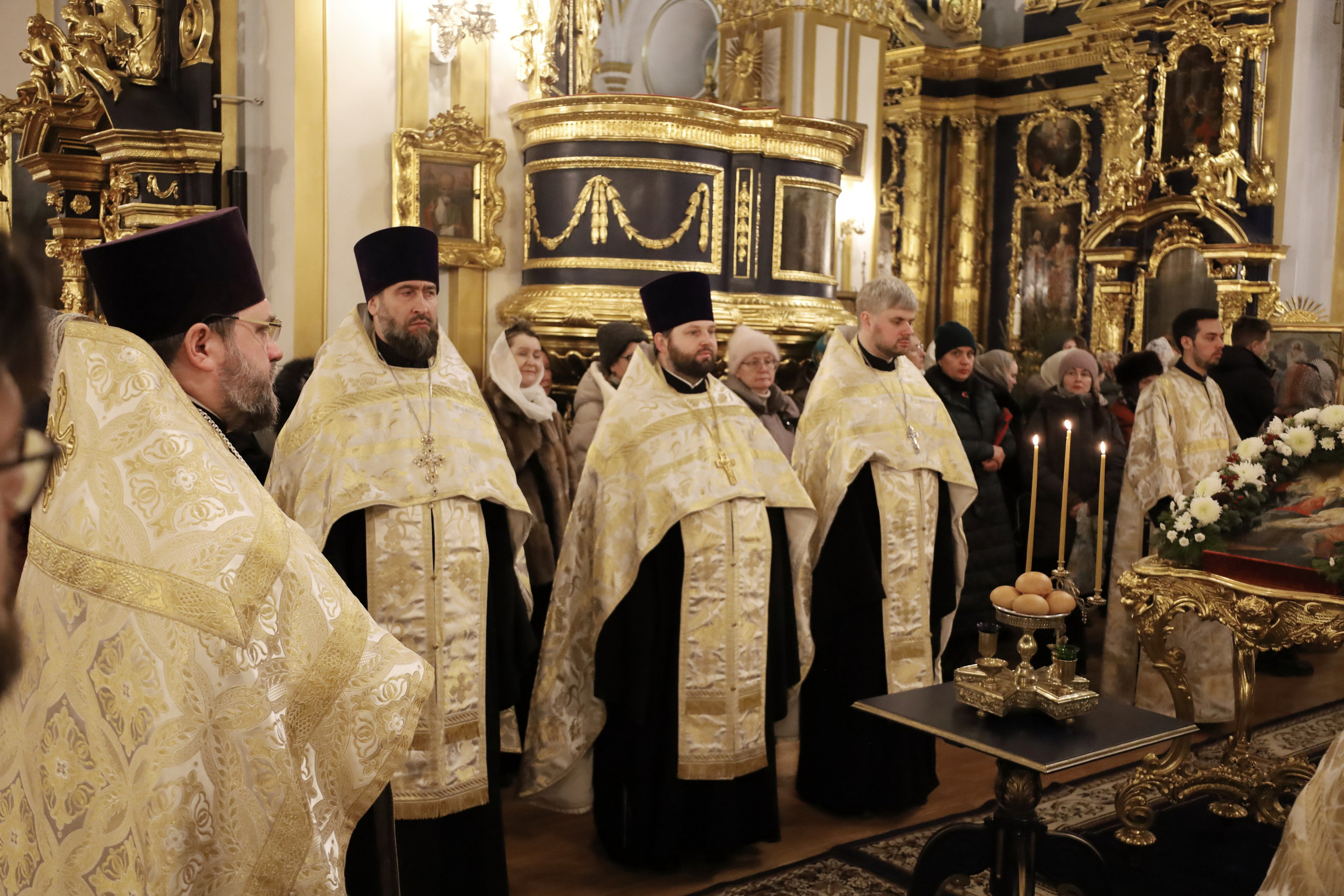 НАВЕЧЕРИЕ РОЖДЕСТВА ХРИСТОВА (РОЖДЕСТВЕНСКИЙ СОЧЕЛЬНИК). НИКОЛО-БОГОЯВЛЕНСКИЙ МОРСКОЙ СОБОР