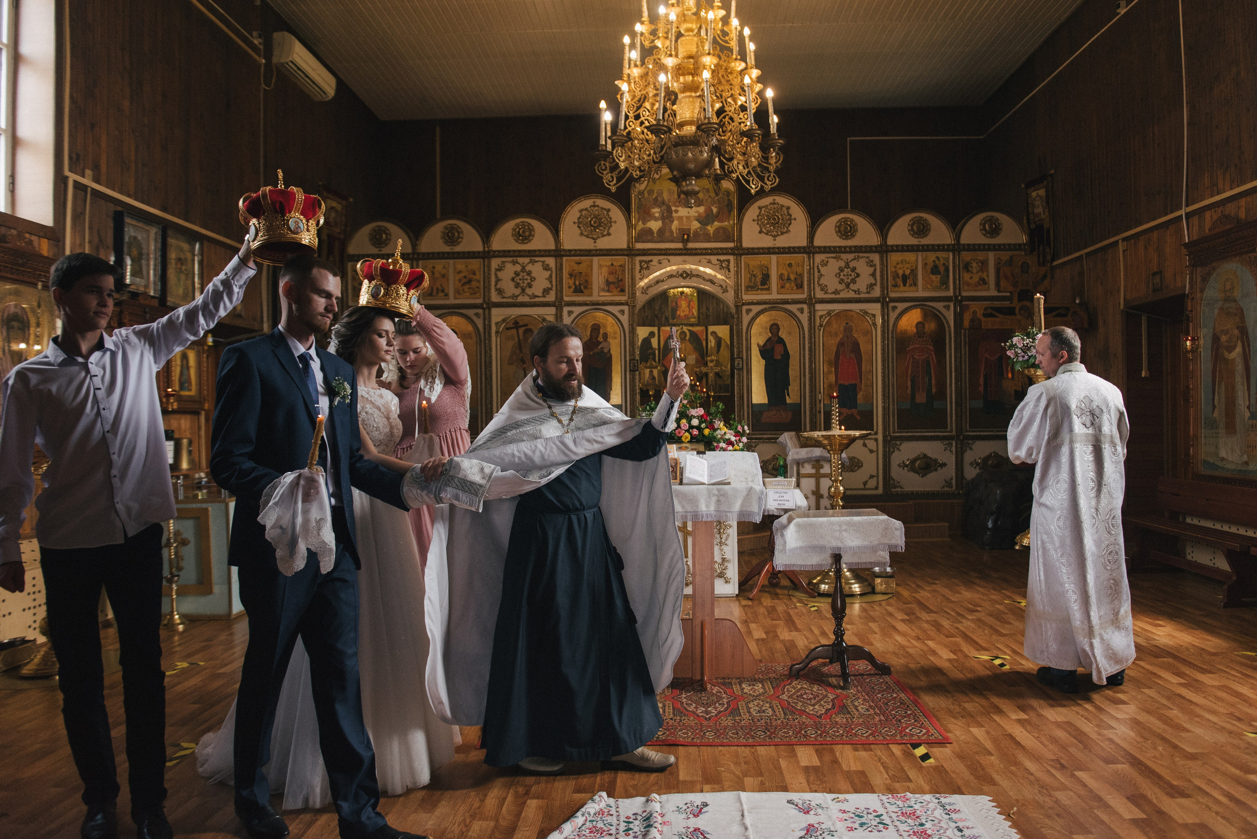 Венчание Никиты и Тони — Храм Иоанна Кронштадского. Свадебный и семейный фотограф Волгоград Москва