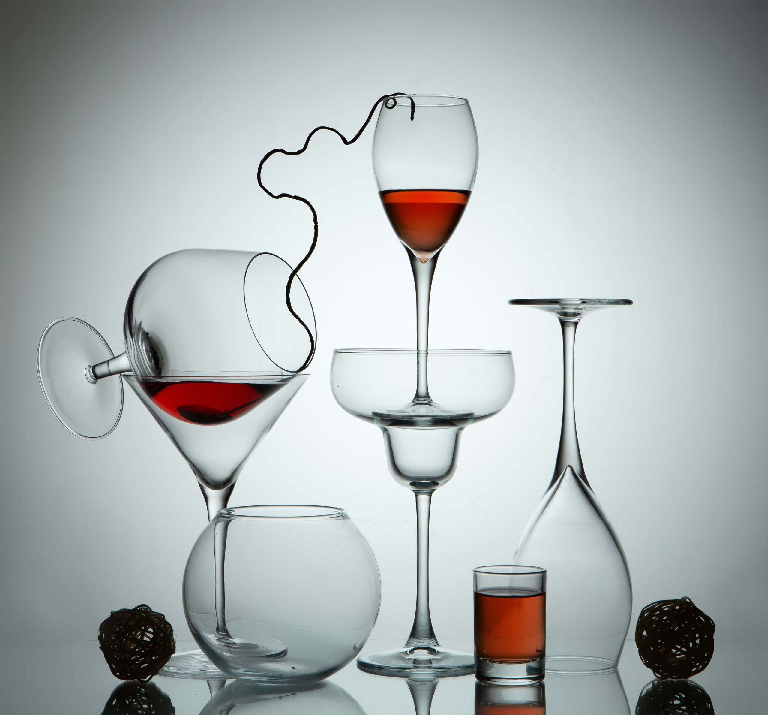 Рекламные фото. Стекло. Фотограф Мария Кольцова