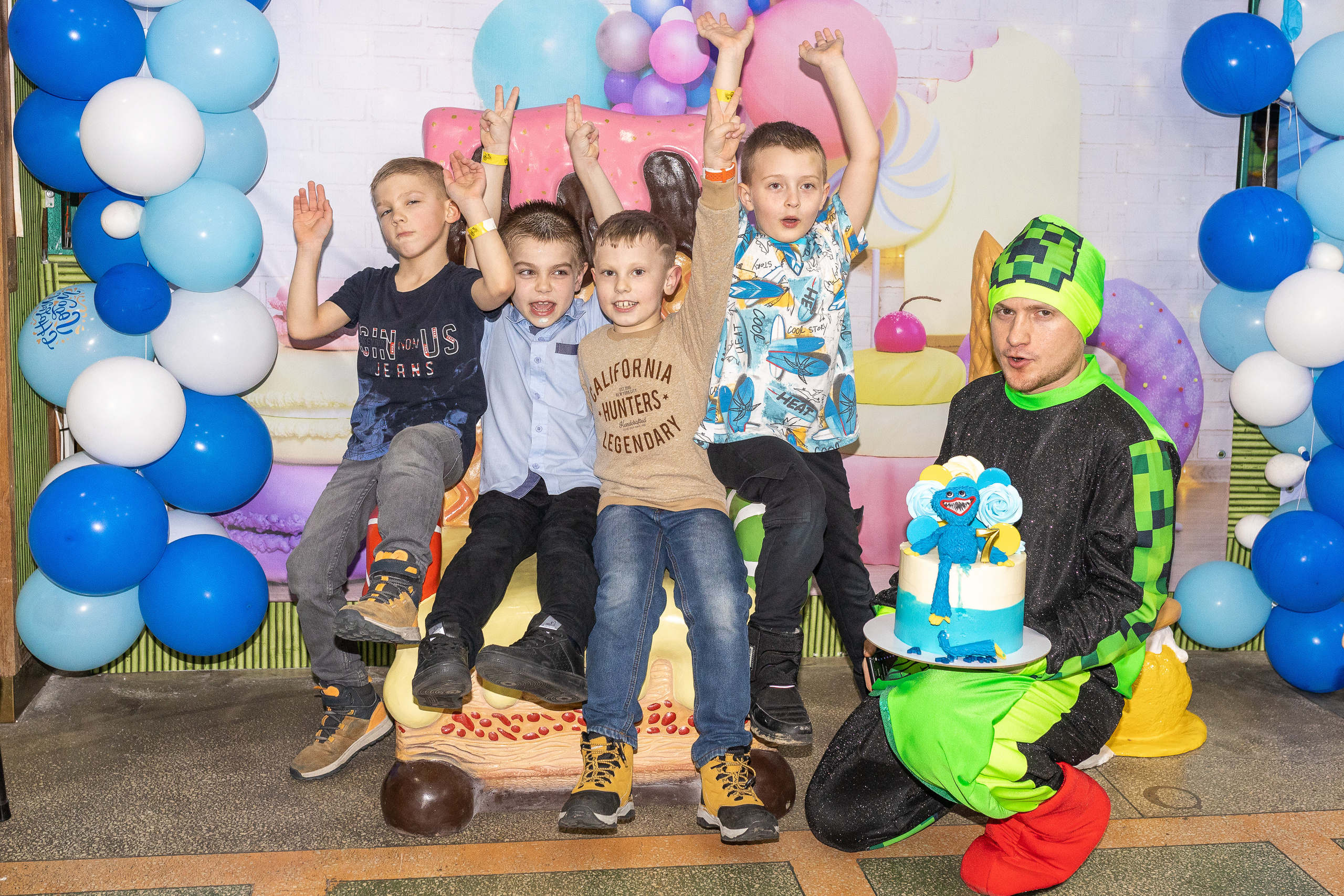 День Рождения Артема. Семейный и детский фотограф в городе Сочи Виктория Мишарина