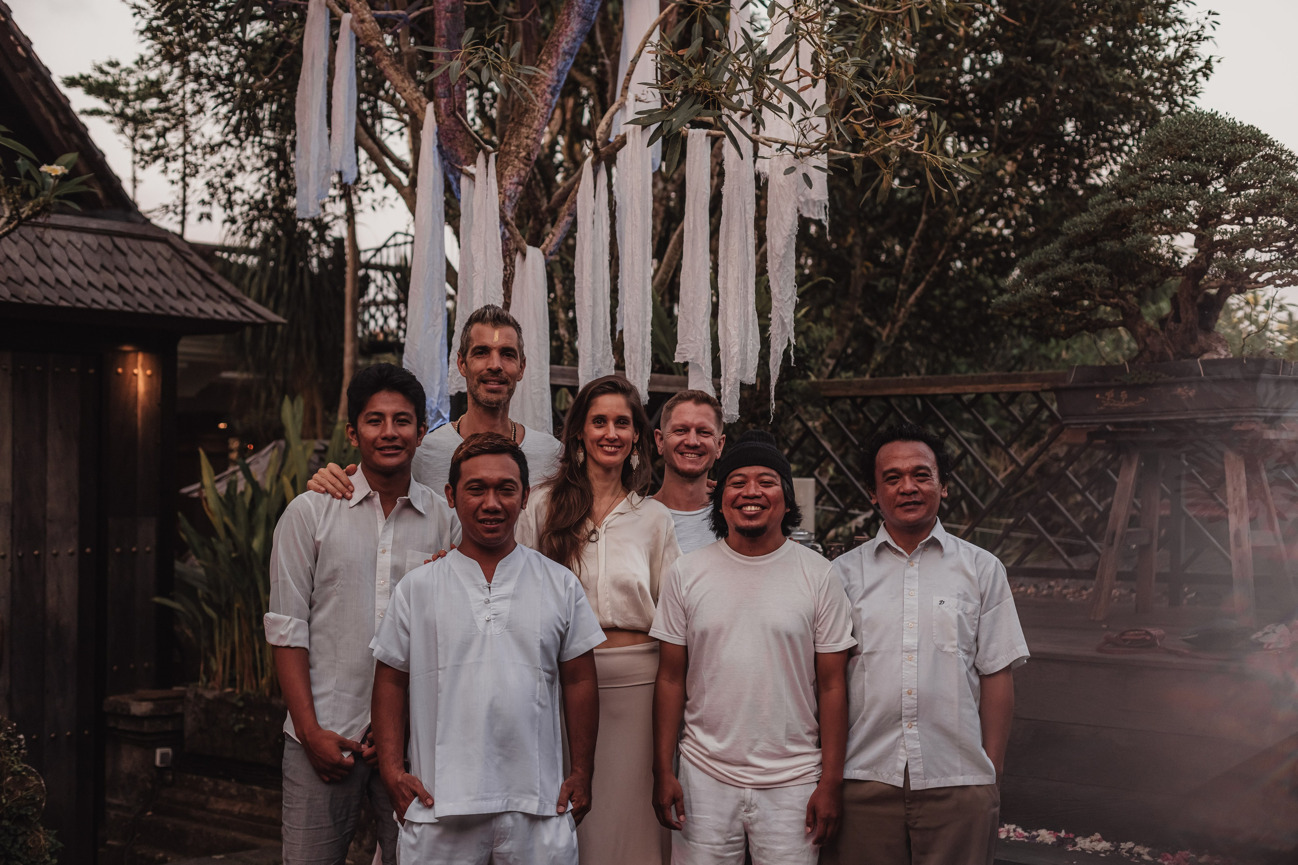 Navaratri w Bhakti Bliss at Dragon tea temple. Мариам Багдасарян