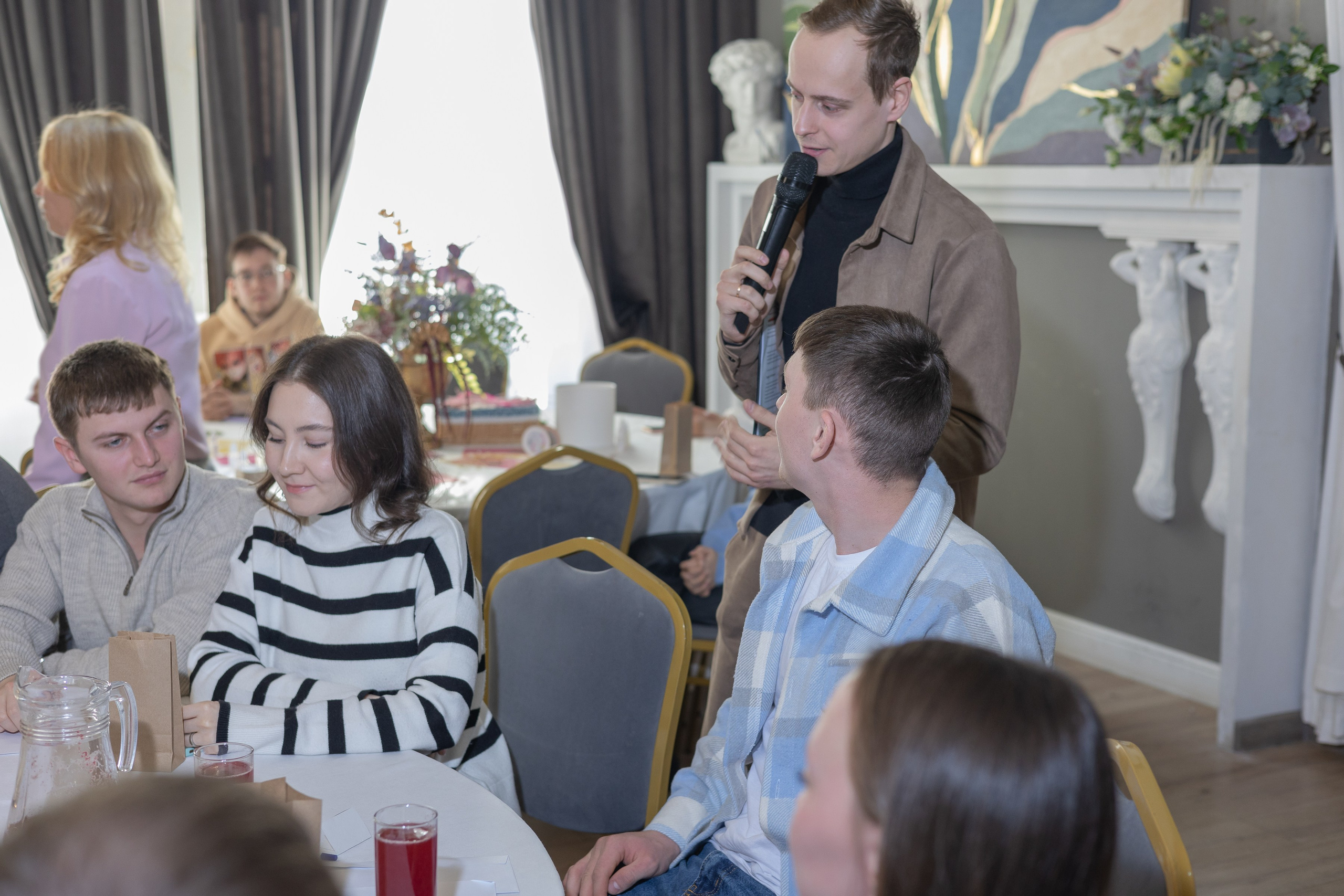 Свадебное чаепитие для молодоженов