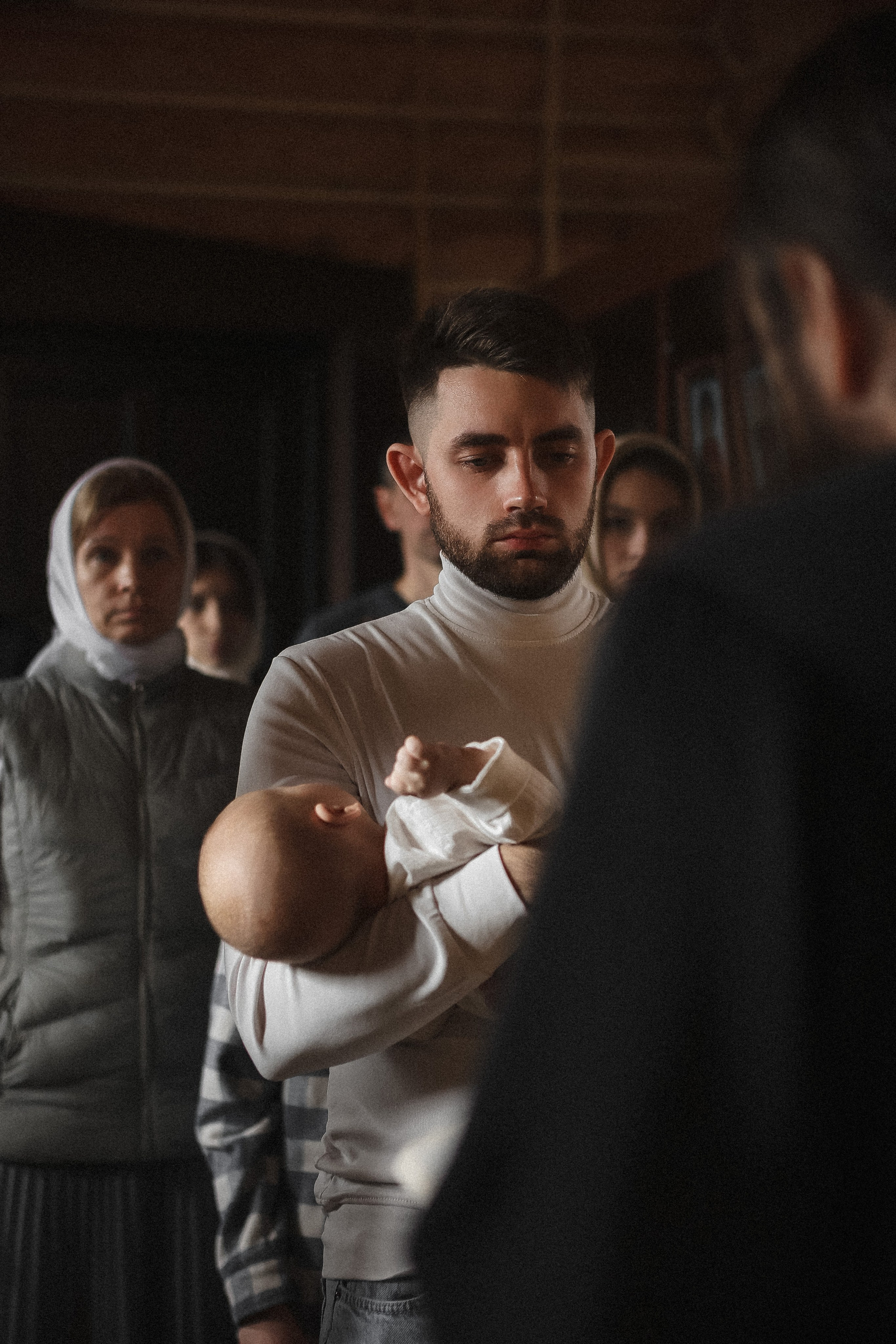 Таинство крещения Тимофея. Семейный фотограф в Нижнем Новгороде Доронина Юлия