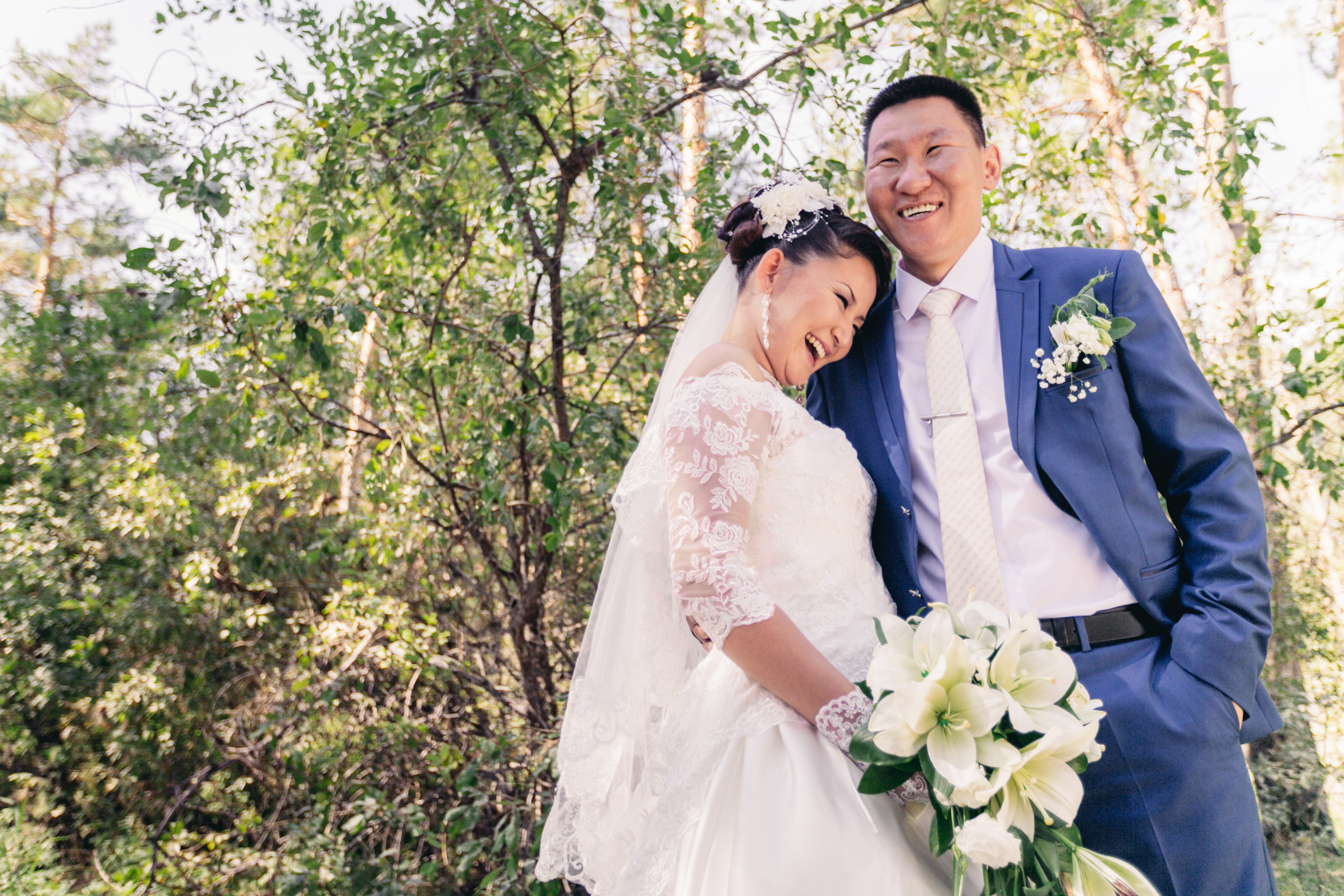 Летнее свадебное фото. Фотограф Надежда Куин, Якутск