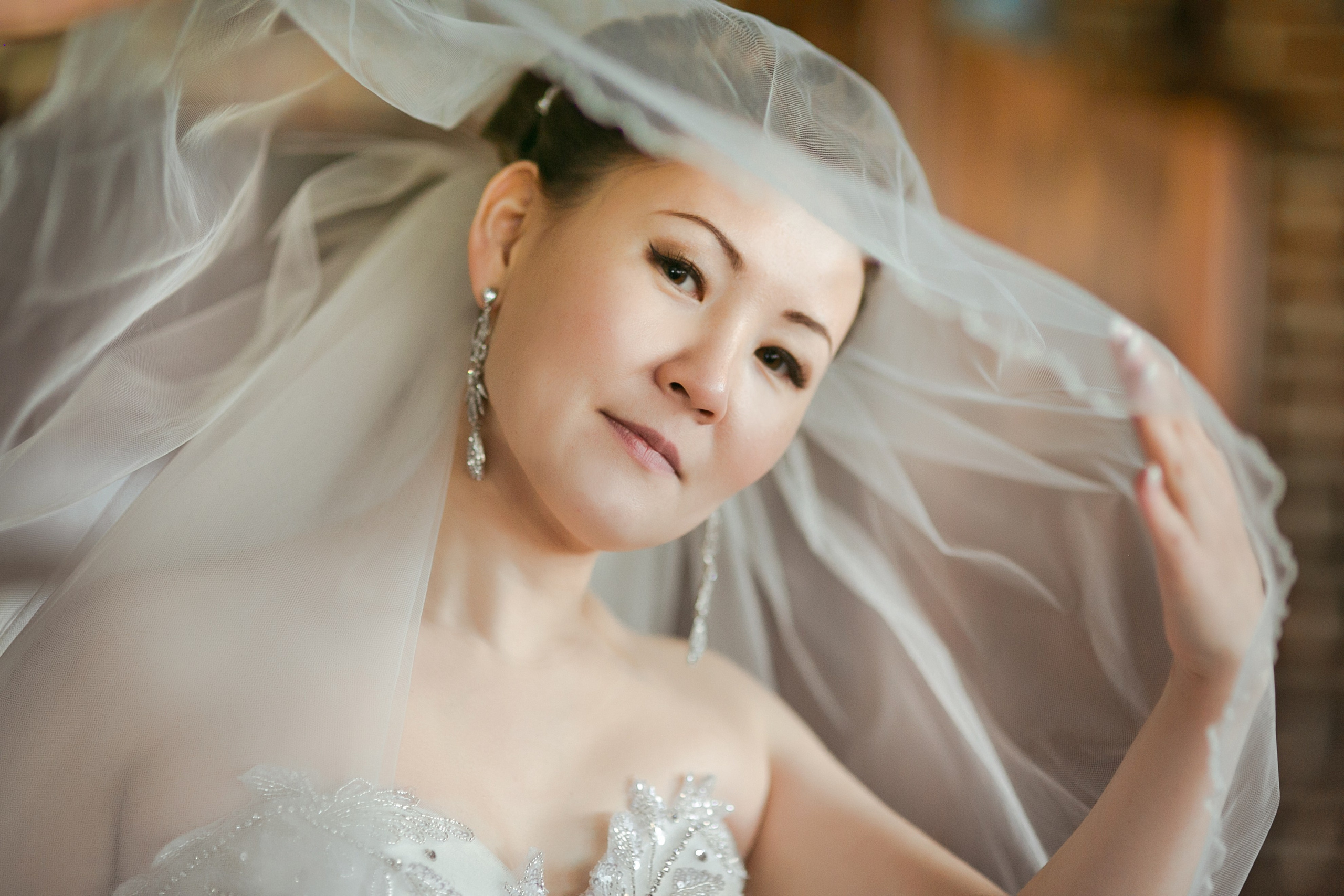 Зимнее свадебное фото. Фотограф Надежда Куин, Якутск