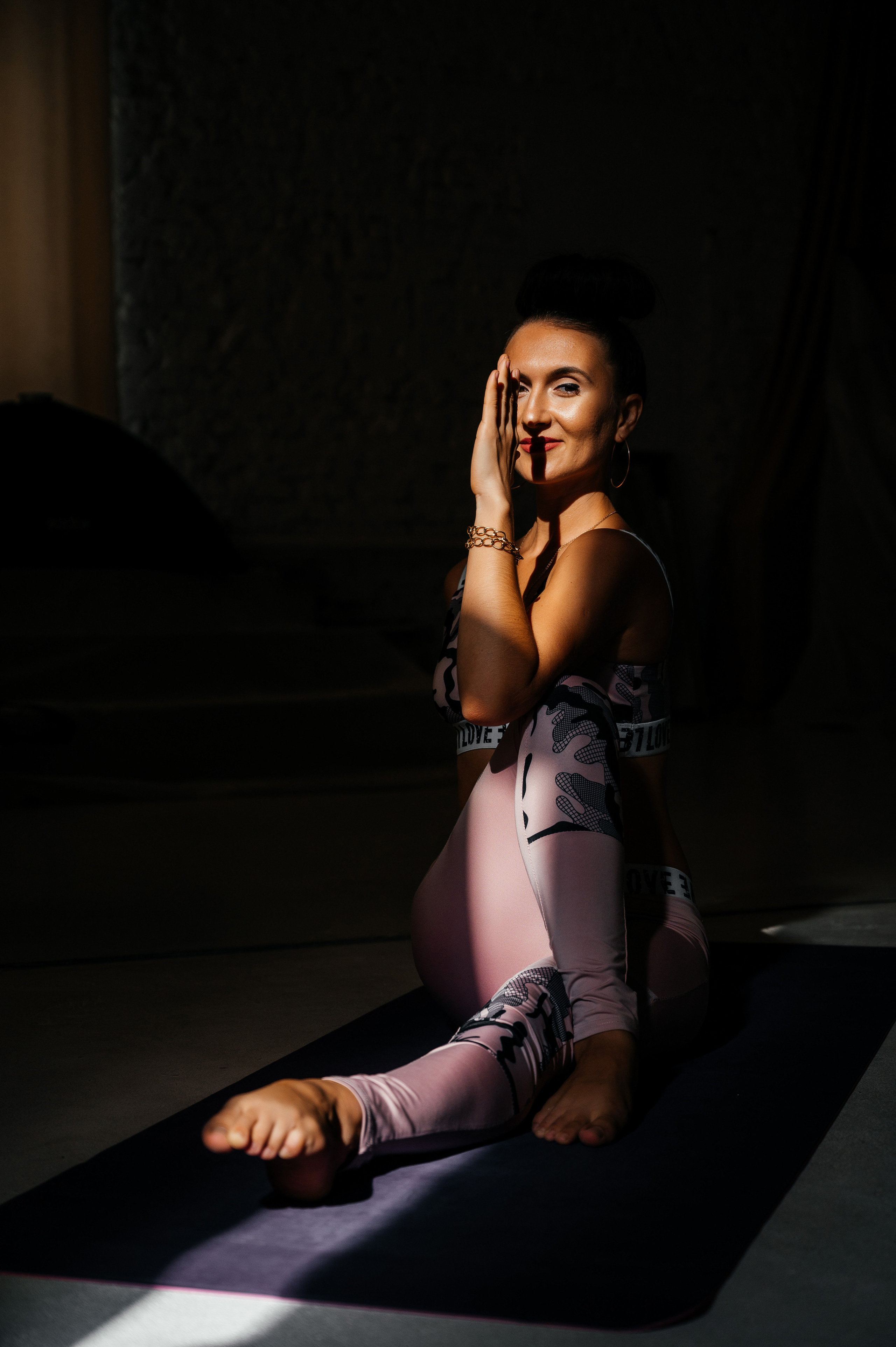 Case: Yoga teacher. Photo & Video production, in Bishkek, Kyrgyzstan