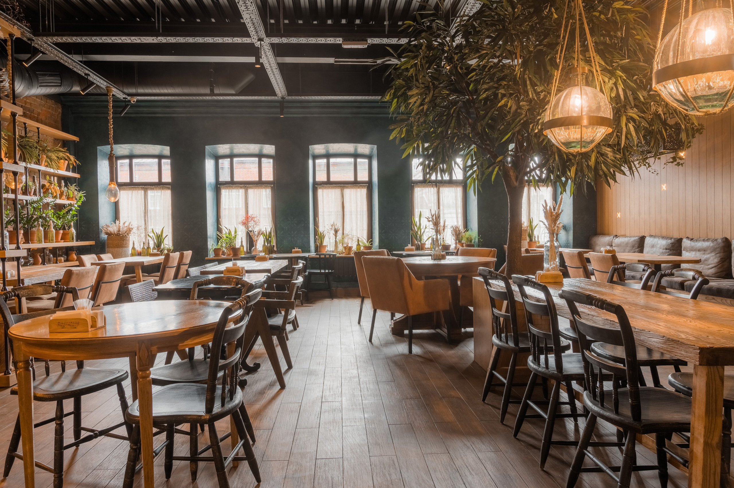 Georgian restaurant: interior shooting. Photo & Video production, in Bishkek, Kyrgyzstan