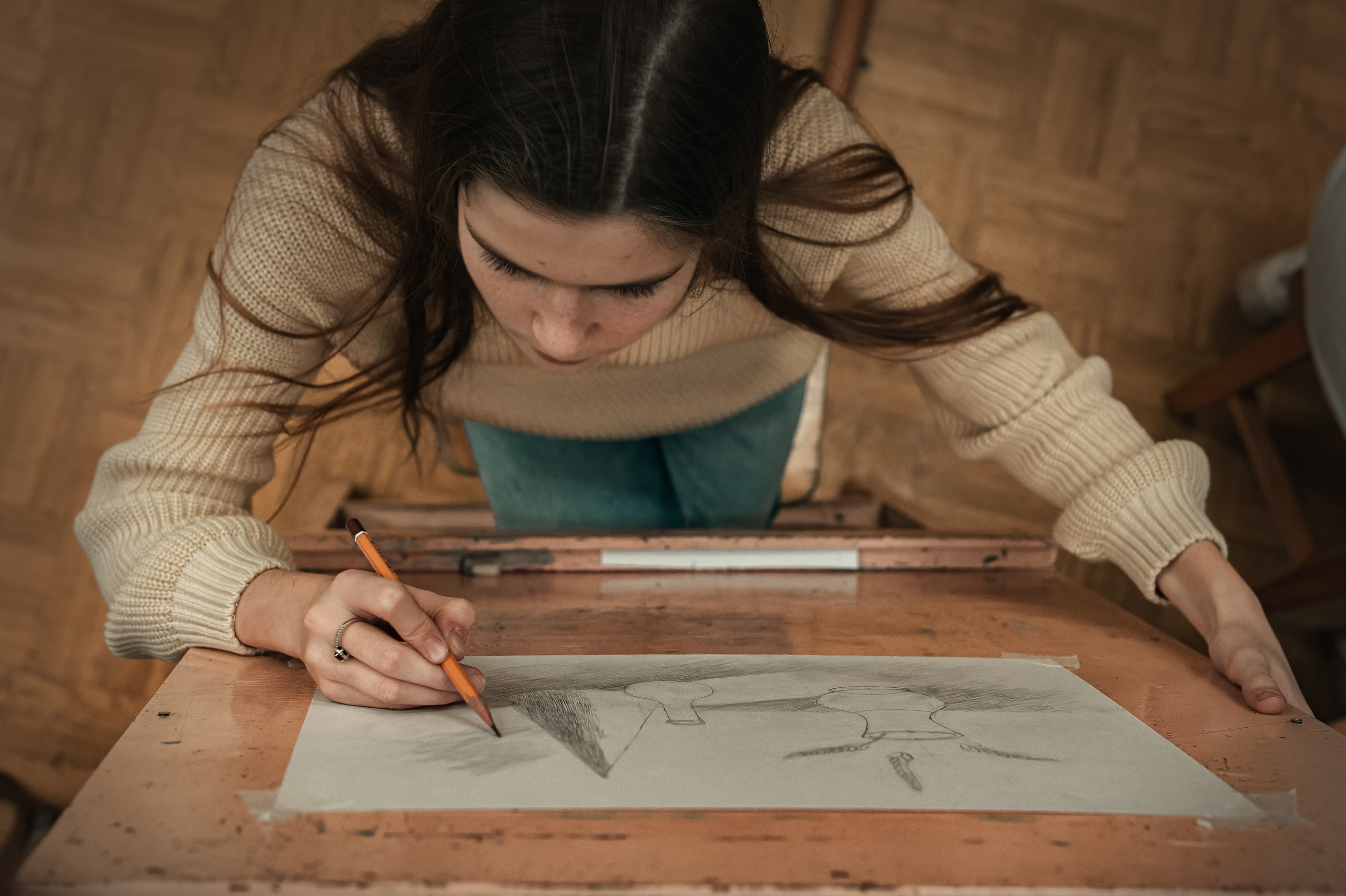 Фотосъемка учеников художественной школы