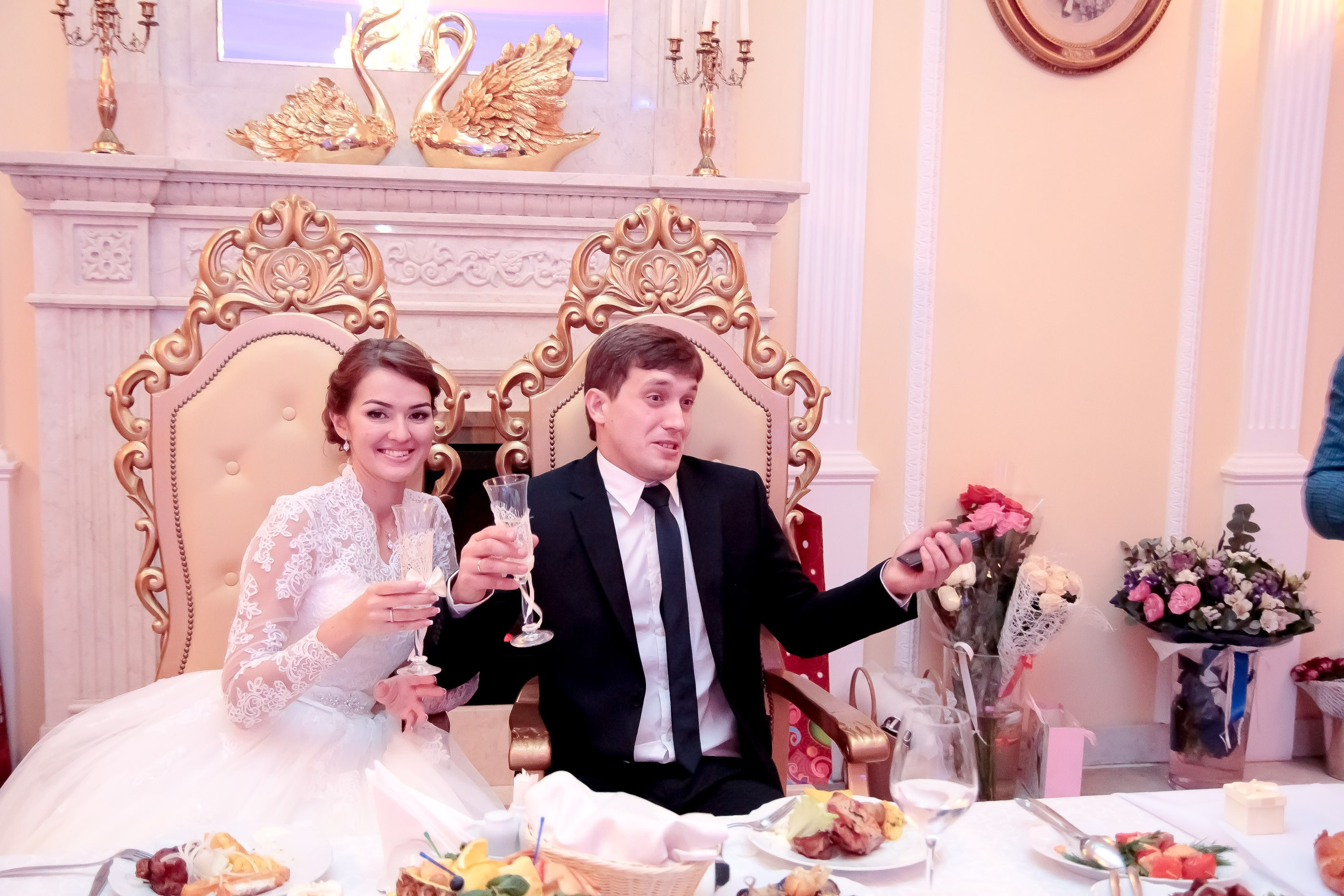 Банкет/Banquet. Максим Матвийченко и Виктория Басова профессионалы своего дела