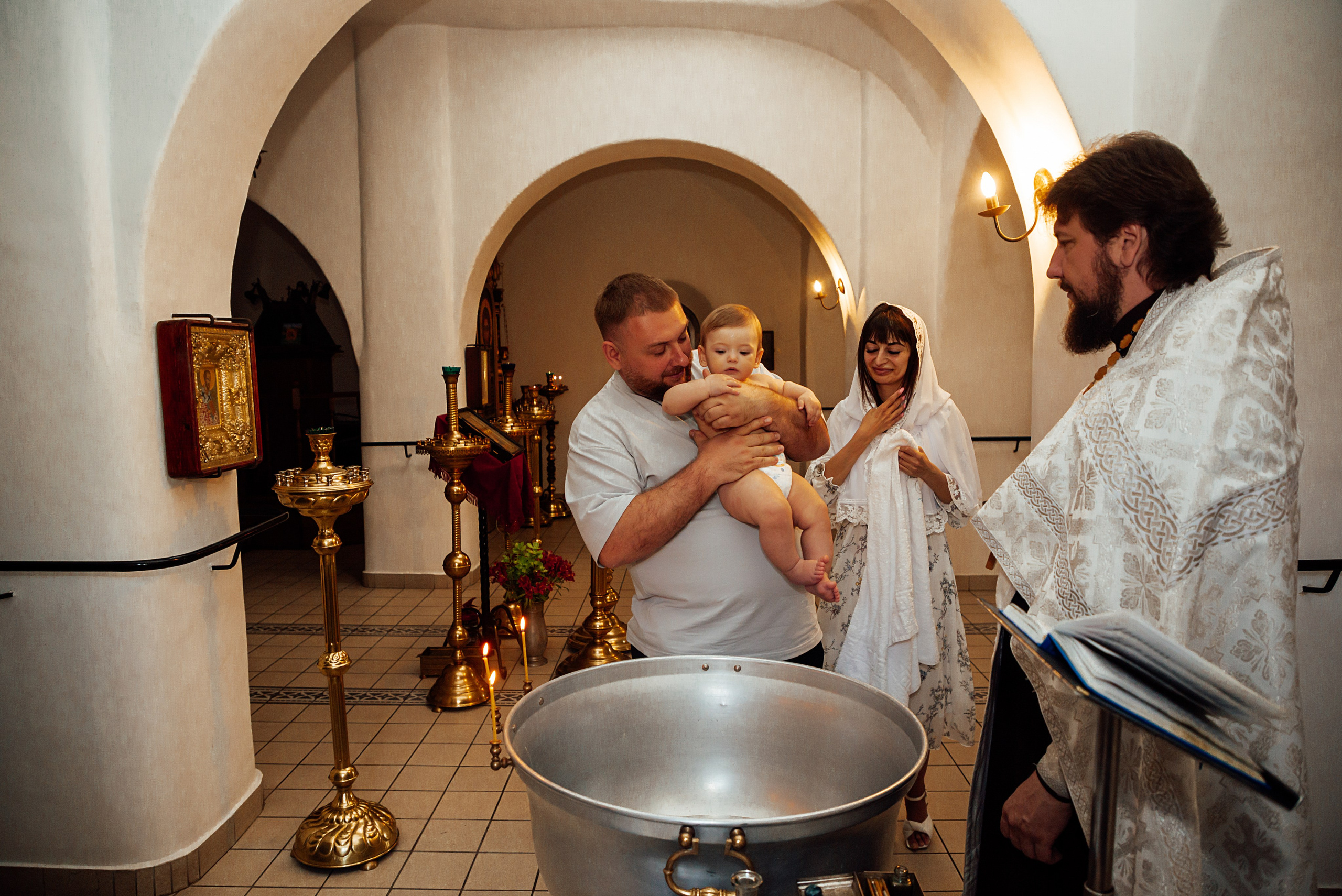 Храм воскресения христова/Крещение. Свадебный и семейный фотограф/видеограф в Краснодаре Наталья Осинская