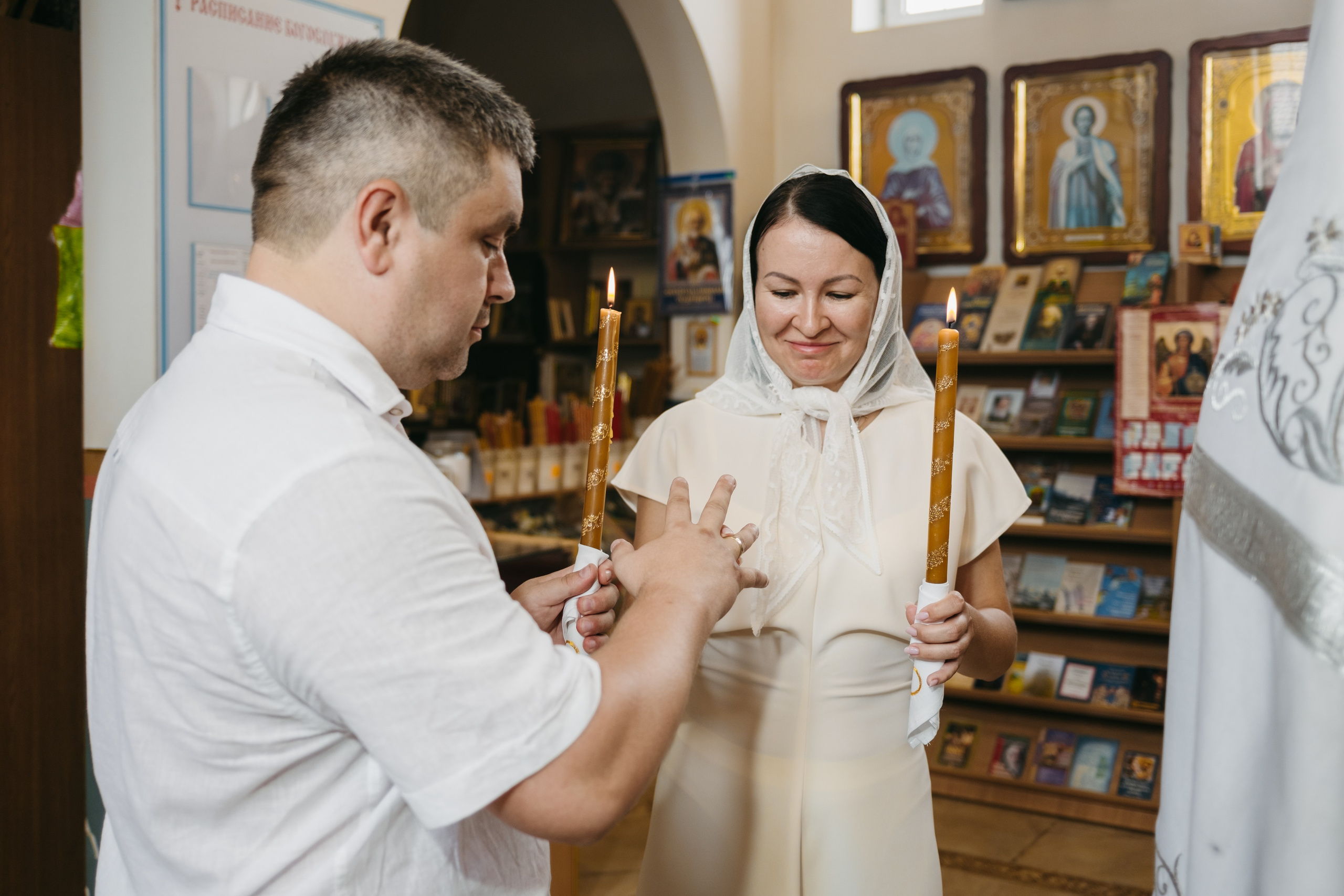 Венчание Никита и Наталья. Свадебный и репортажной фотограф Денис Ожигин в Краснодаре и Краснодарском крае