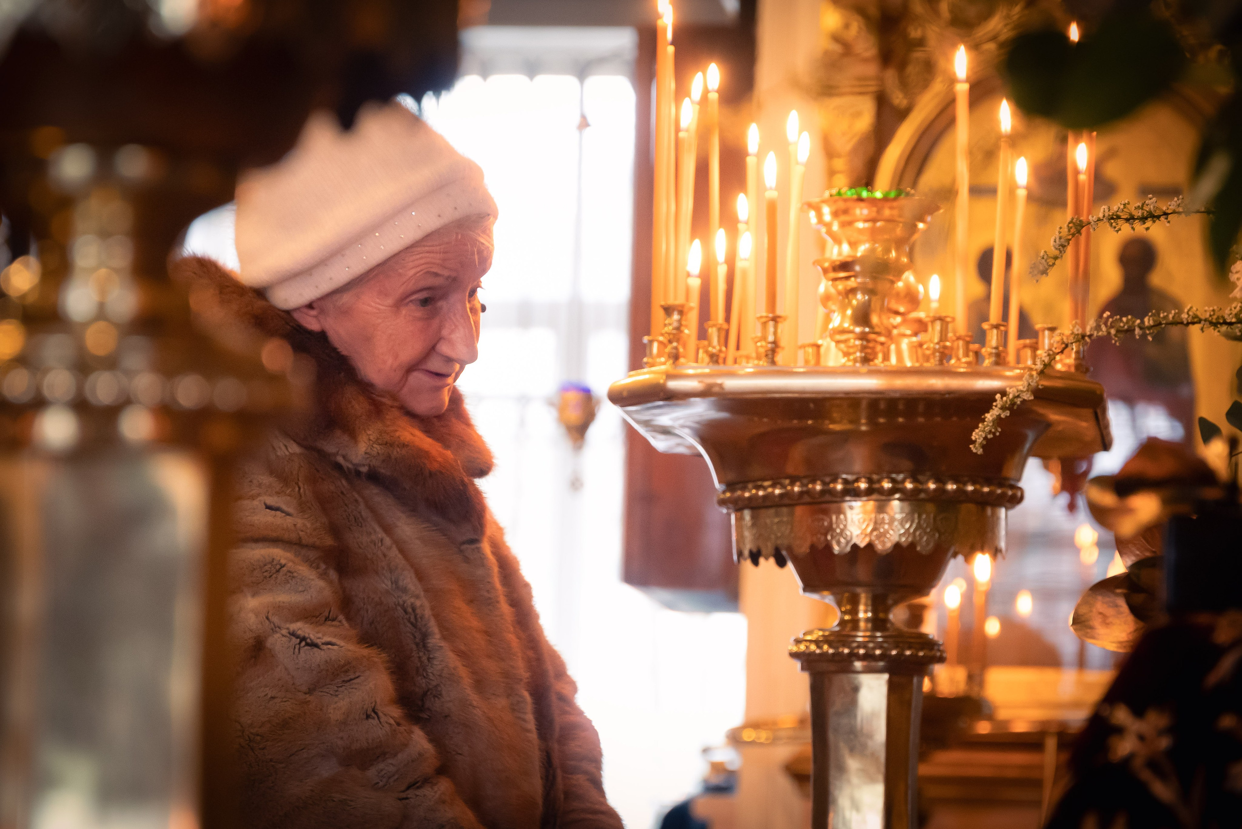 Богородский храм. Вынос Плащаницы. Антон и Татьяна Денисенко — В храме
