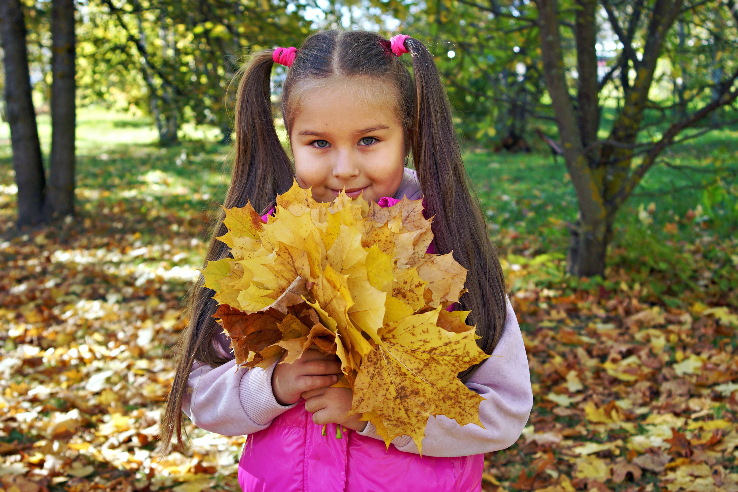 Осенняя фотосессия в детском саду г. Йошкар-Ола
